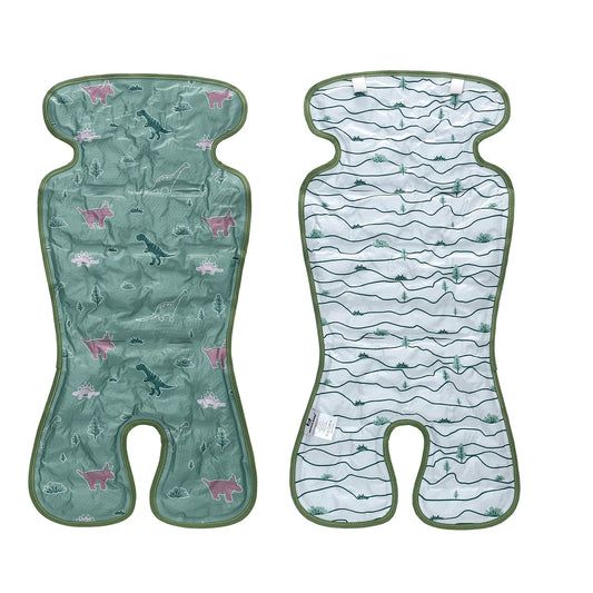 Miracle Baby Gel Car Seat Cooling Pad, Reversible Cooler Mat for Stroller, Summer Seat Liner for Babies(1-Pack)