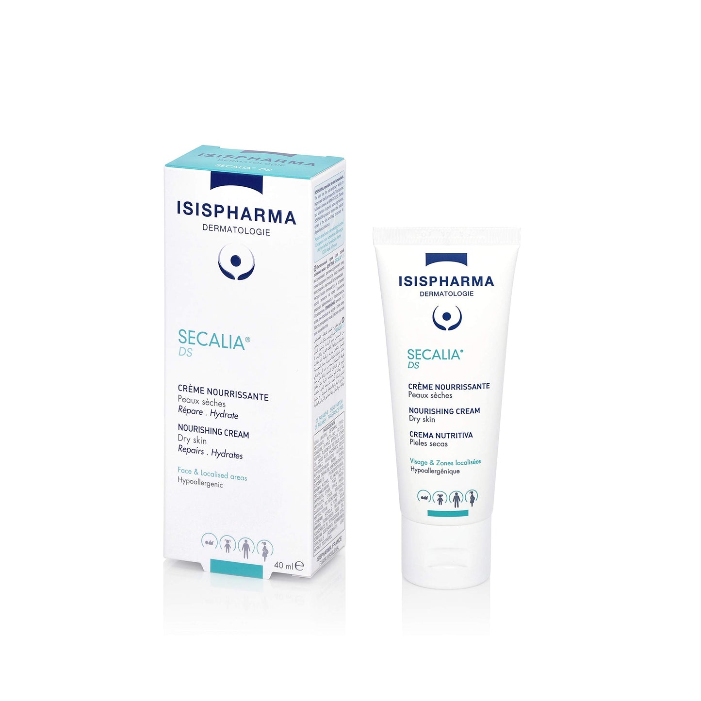 Isis Pharma Secalia Ds Cutaneous Dryness Cream 40ml