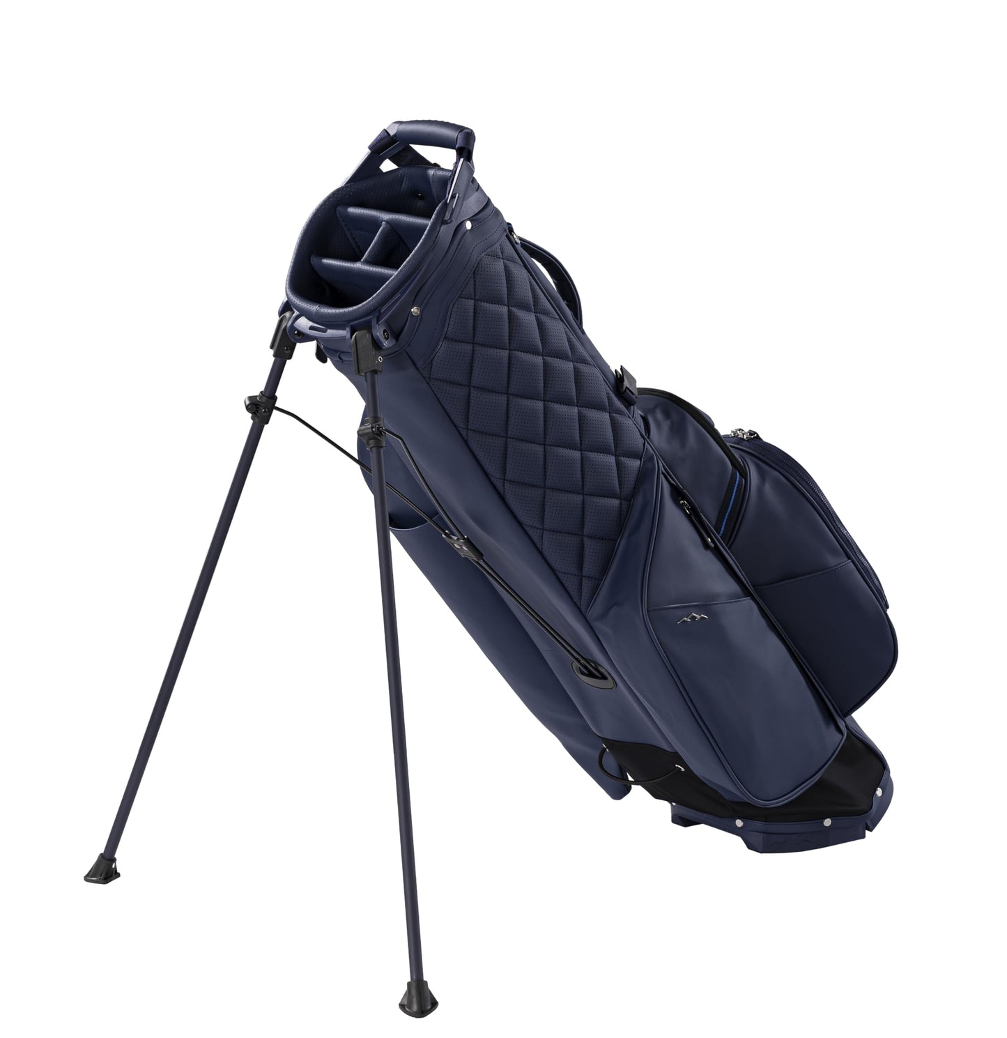 Sun Mountain Men's Matchplay LS Lightweight Stand Golf Bag 4-Way Top - 9 Pockets, Dual Strap System, Push & Electric Cart Compatible Compression Base, 2025 Model - Navy