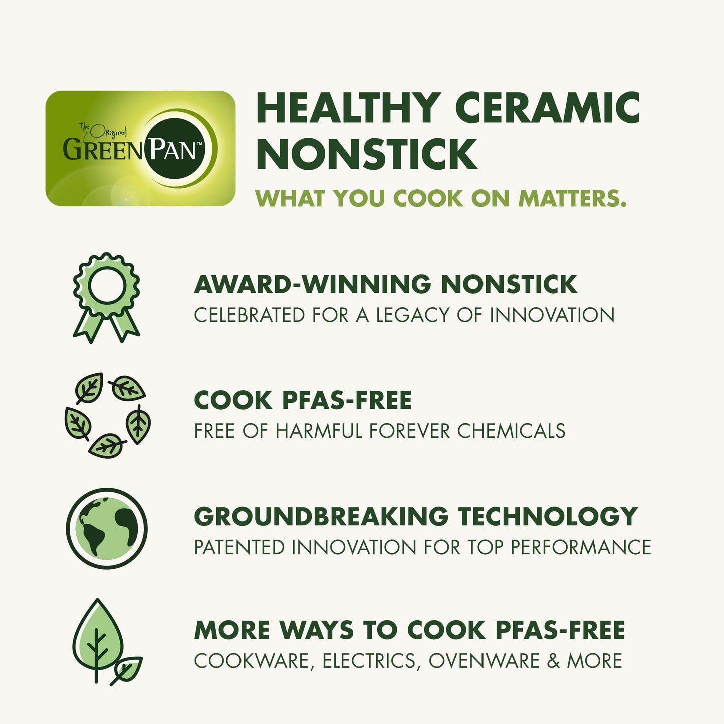 GreenPan Valencia Pro Tri-Ply Stainless Steel 10 Piece Cookware Set, PFAS-Free Ceramic Nonstick Coating, Induction Ready Pots & Pans, All Cooktops, Dishwasher & Oven Safe to 600F