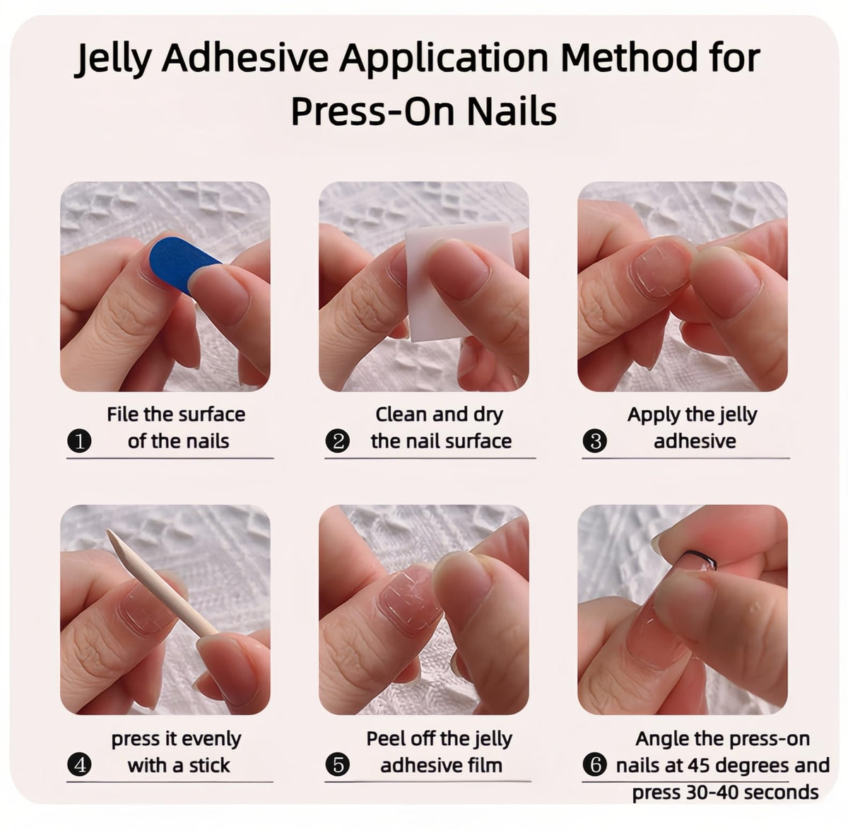 LOHAS Home Cool Style Wearable Nails Dragon Claw Nail Stickers, Crystal, M