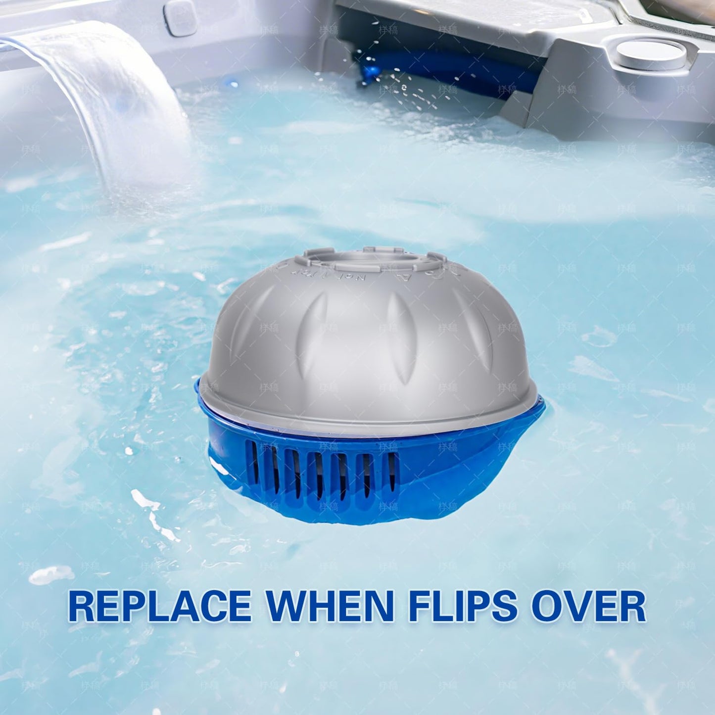 Hot Tub Cartridges Replacement for Frog Ease Floating System for Hot Tubs, 6Pack