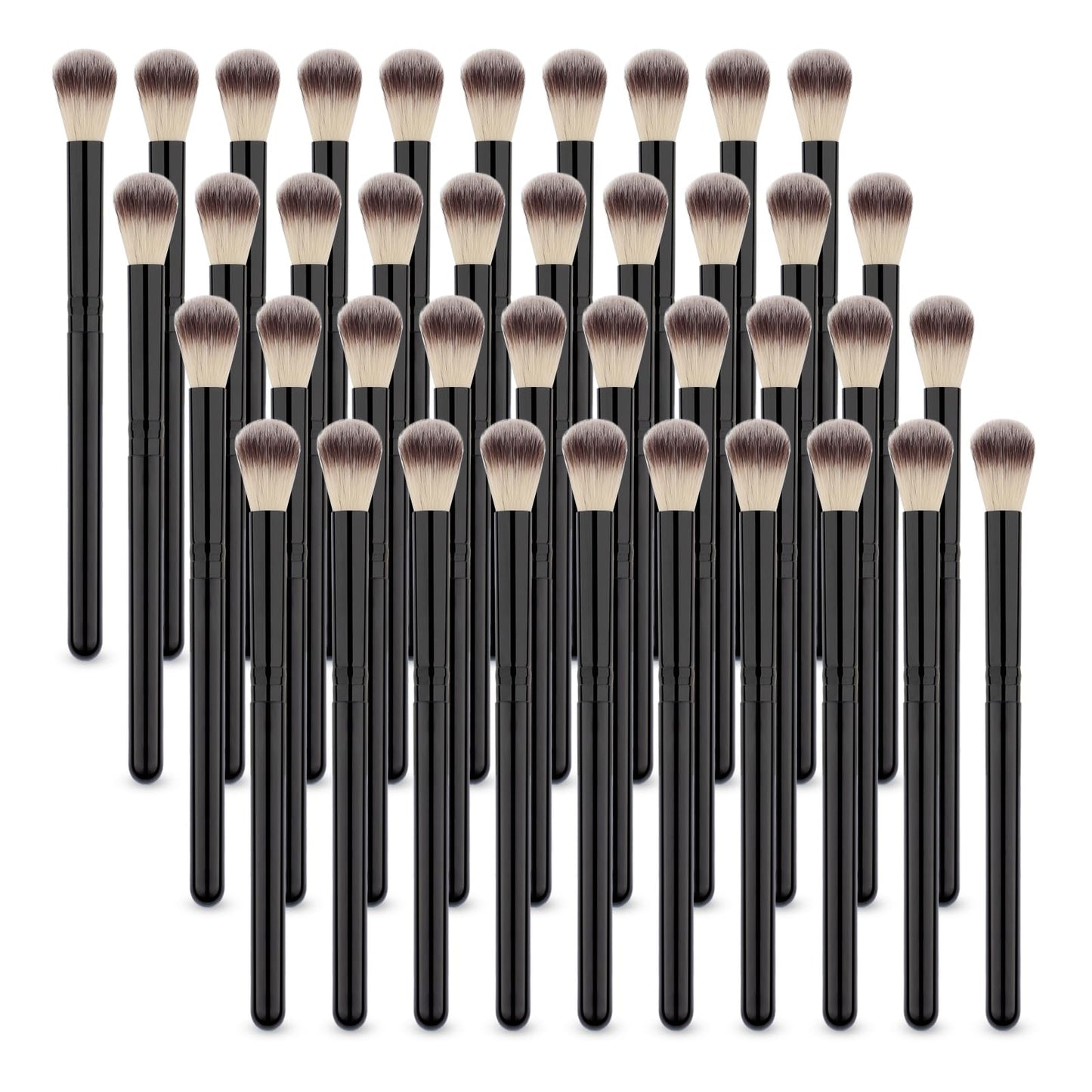 Urtlia Lash Shampoo Brushes 40Pcs Fluffy for Wash Extension Cleaning Bath Makeup Eyelash Eyeshadow Brush Set