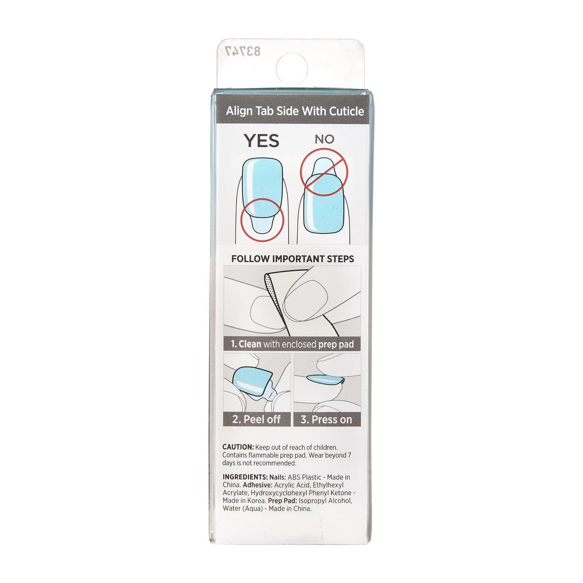 Kiss Impress Color Press-On Nails, Gel Nail Kit, PureFit Technology, Short Length, “Mint To Be”, Polish-Free Solid Color Manicure, Includes Prep Pad, Mini Nail File, Cuticle Stick, and 30 Fake Nails