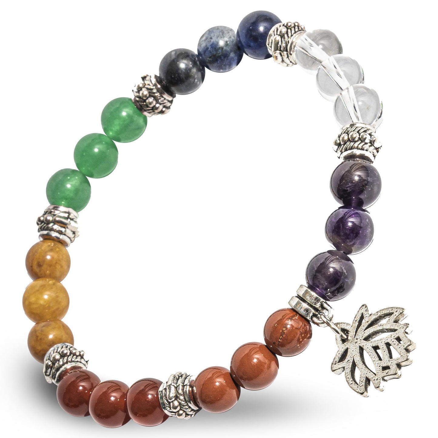 Conscious Items – 7 Chakra Bracelet & Stones Set - Crystal Bracelet for Women with 7 Chakra Stones for Meditation, Energy, & Spiritual Balance