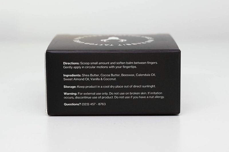 Mad Rabbit Tattoo Balm & Aftercare Cream- Color Enhancement that Revives Old Tattoos, Hydrates New Tattoos, Made With Clean Ingredients + Petroleum Free, Daily Tattoo Lotion Moisturizer & Brightener