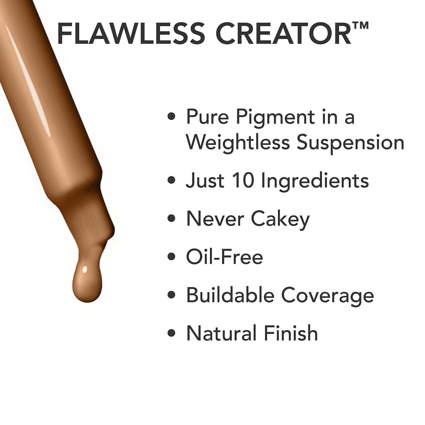 Dermablend Flawless Creator Multi-Use Liquid Foundation Makeup, Full Coverage Foundation, 50W, 1 Fl oz