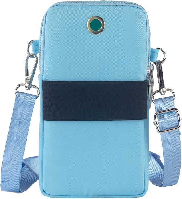 JANKS Small Crossbody Bag for Women - Mini Phone Purses with Crossbody Strap and Wallet - Nylon Arm Bag