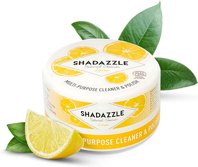 Shadazzle Natural All Purpose Cleaner and Polish â Eco friendly Multi-purpose Cleaning Product (1 Pack, Lemon)