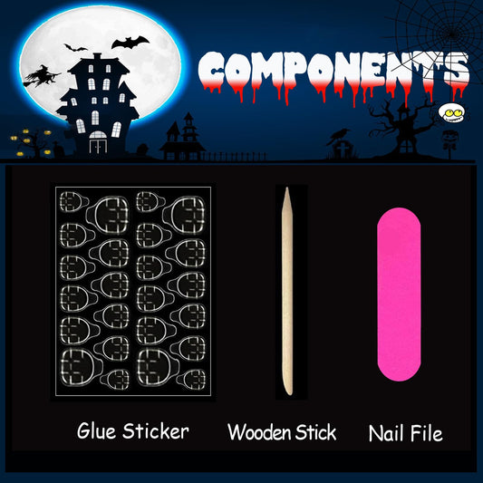 Short Almond Press on Nails Thorned Love Fake Nails Goth Pink Nails Press ons with Spiked Heart Snake Teardrop Rose Print Design Full Cover Stick on Nail for Women Decorations 24Pcs