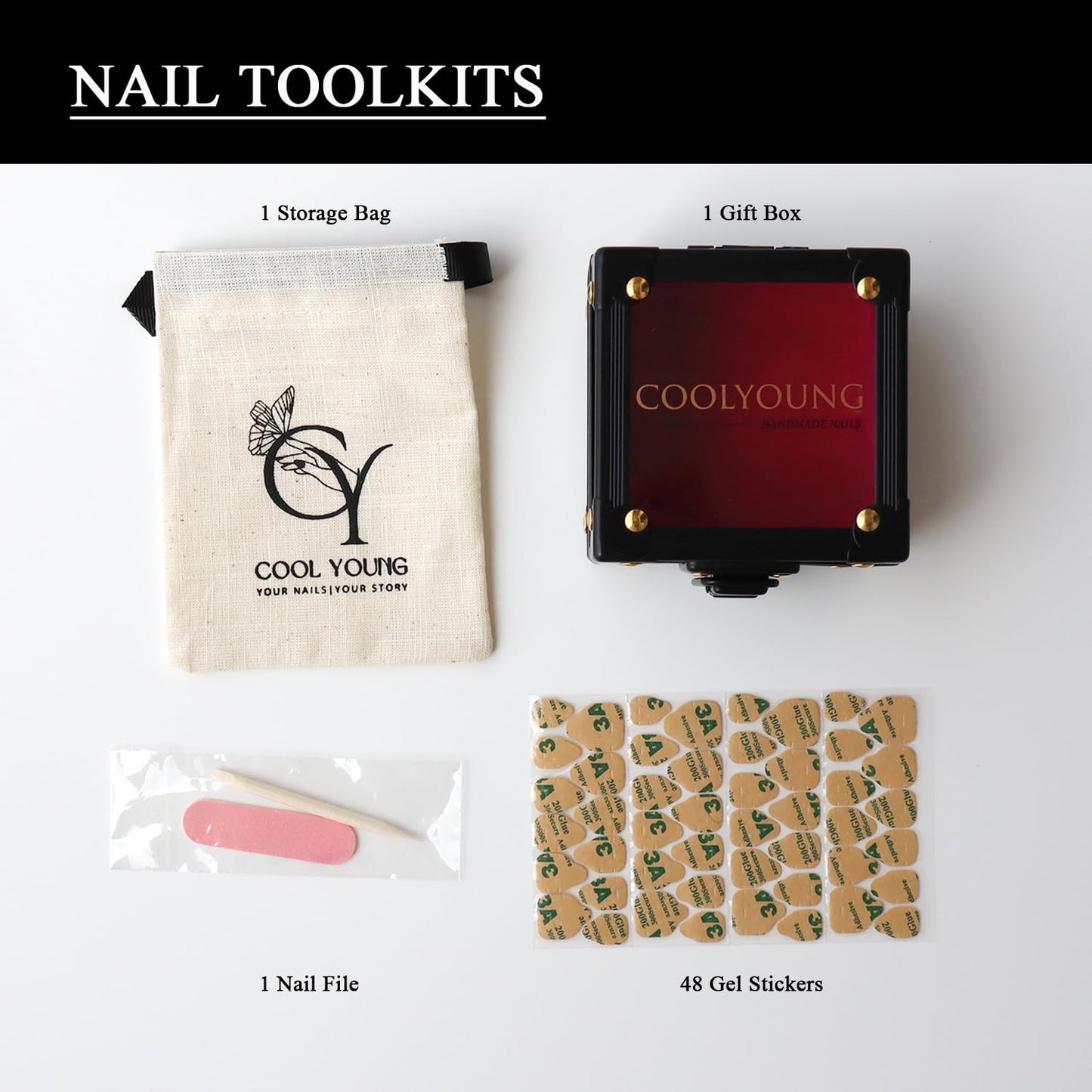 Handmade Press On Nails, Long Stiletto Press On Nails, Nailphoria Press Ons, Press On Nails 3d, Real Acrylic Press On Nails, Press On Nails For Women, Women Gift, COOLYOUNG Nails, 10 PCS, Size M
