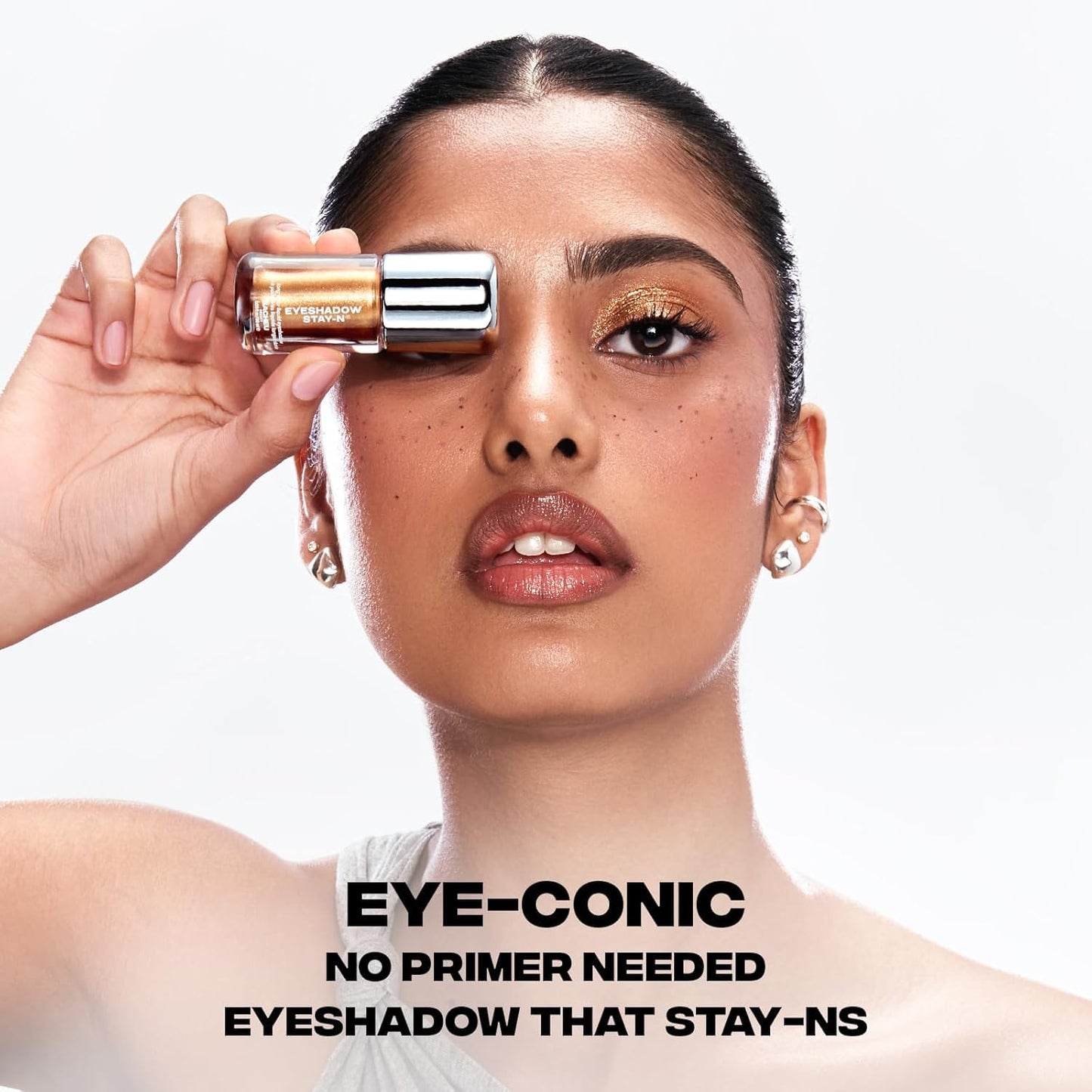 Sacheu Liquid Eyeshadow STAY-N Longwear Eye Makeup — Buildable Highly Pigmented & Blendable Eye Shadow Cream in Matte & Shimmer Finishes, Candy Dipp’d