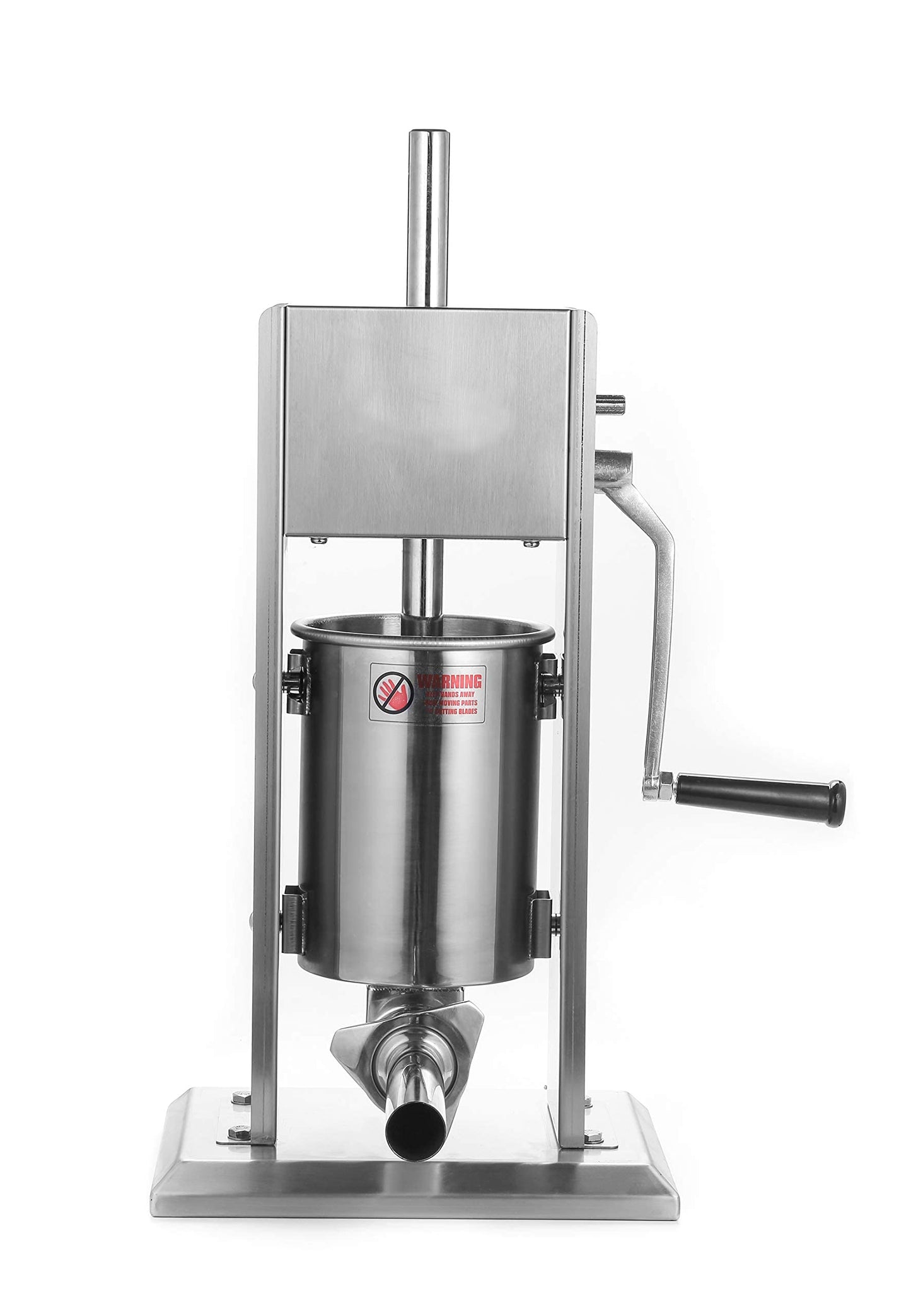 Stainless Steel Vertical Sausage Stuffer,Sausage Stuffer Machine,Sliver,Dual Speed, Easy Clean Up Sausage Maker (7Lb/3L),Deer Processing Equipment,Maquina Para Hacer Churros