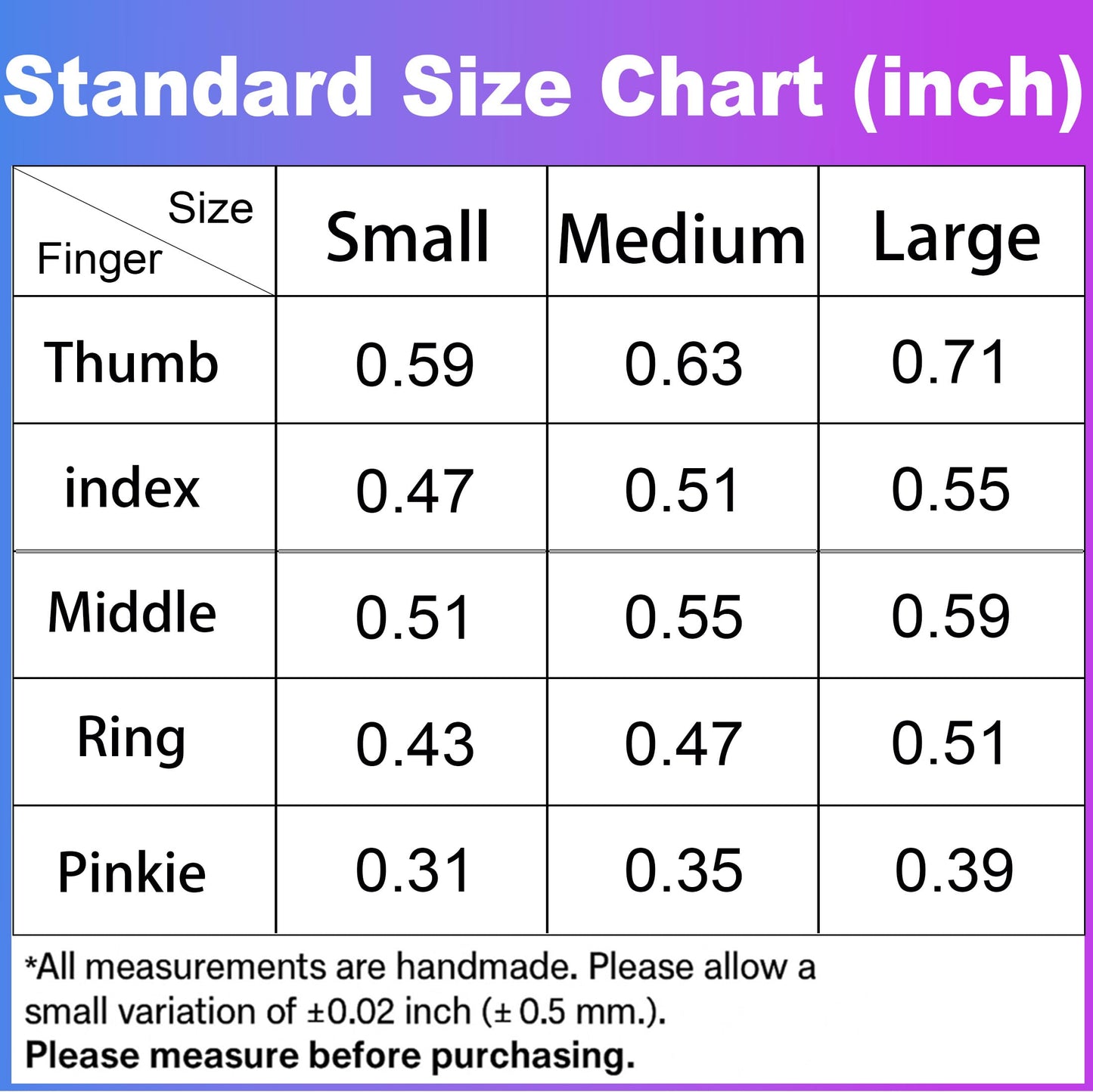 IntoVibes Handmade Curved Press On Nails, 10 Pcs Long Pink Blue Gradient Acrylic False Nails with 3D Flower and Rhinestones (L)