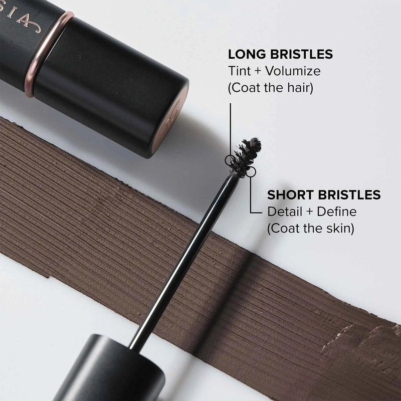 Anastasia Beverly Hills Mini Volumizing Tinted Brow Gel - Travel-Size Lightweight Buildable Brow Gel for Natural Tint, Fullness & Definition with Up to 24-Hour Long Wear
