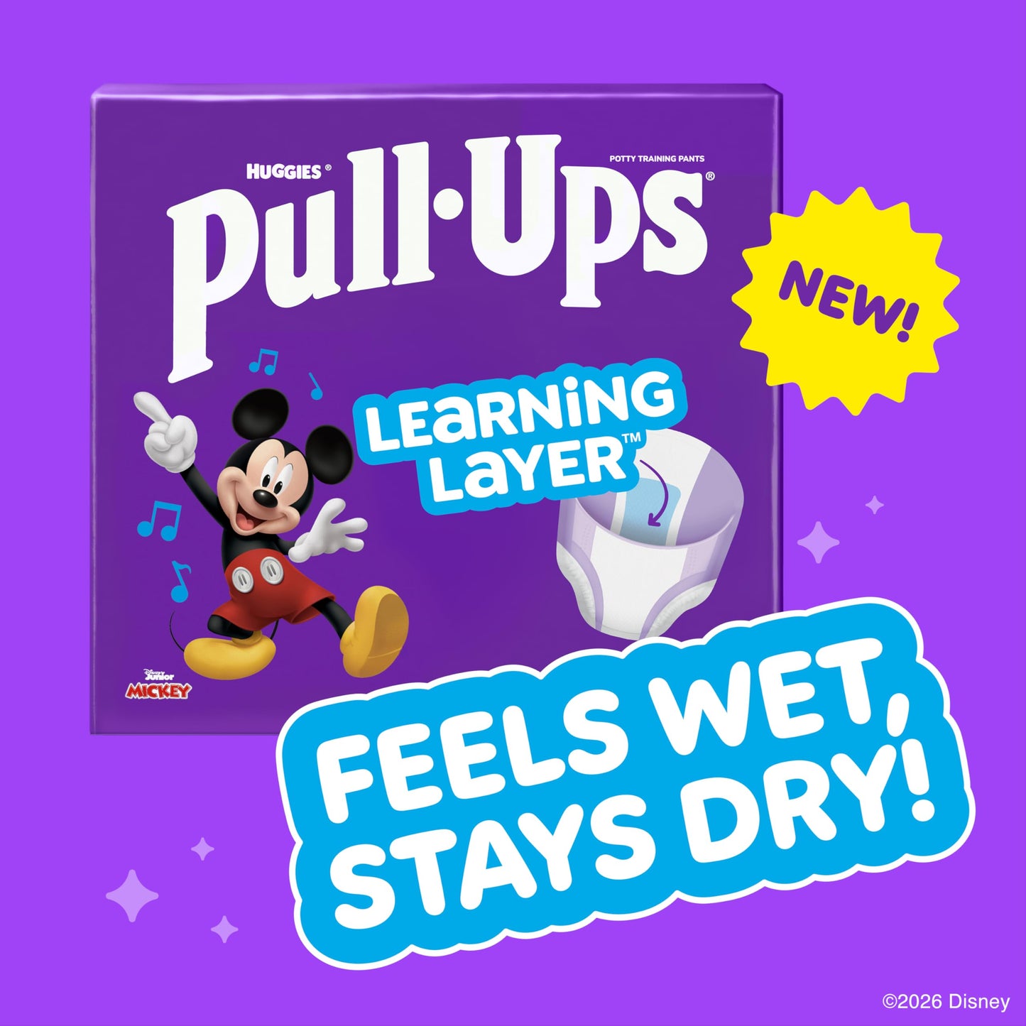 Pull-Ups Boys' Potty Training Pants, Size 6T-7T Training Underwear (55-75 lbs), 72 Count