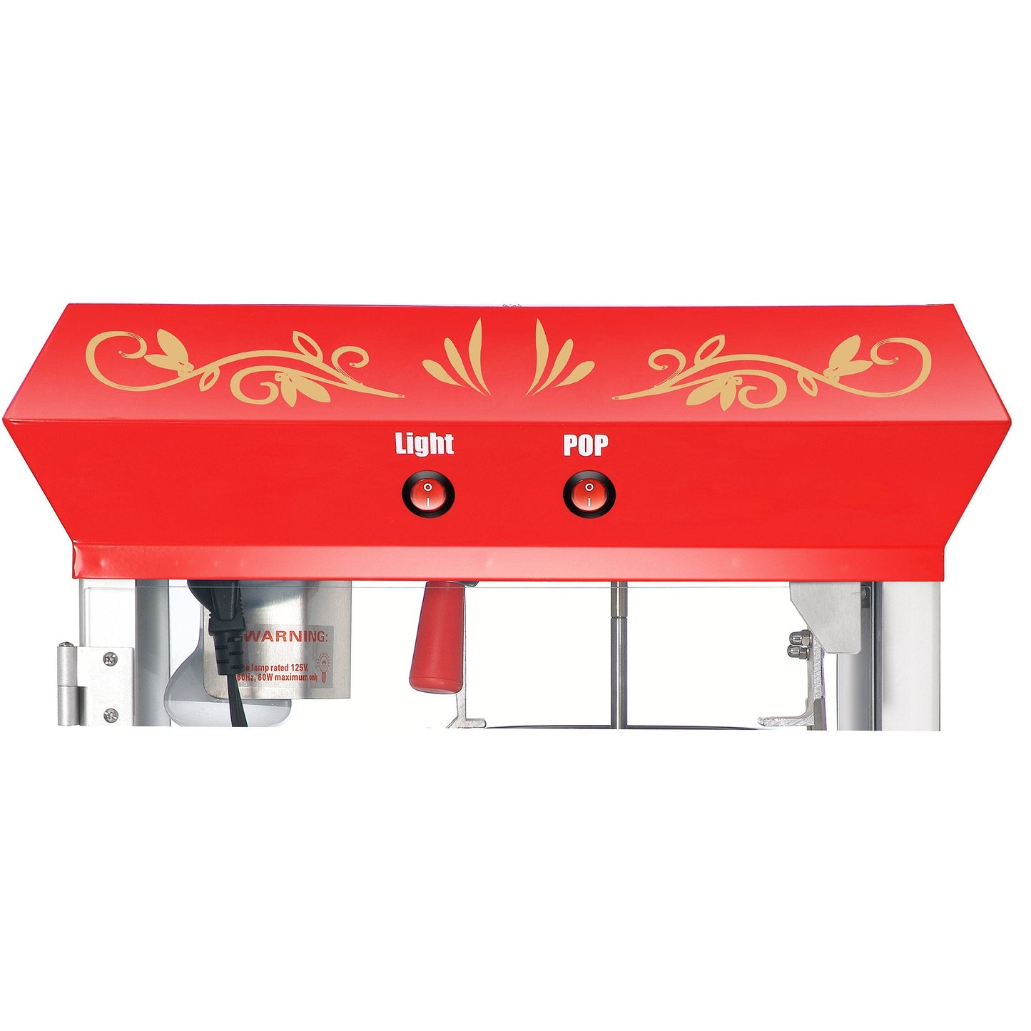 6112 Great Northern Popcorn Red Foundation Top Popcorn Popper Machine, 4 Ounce