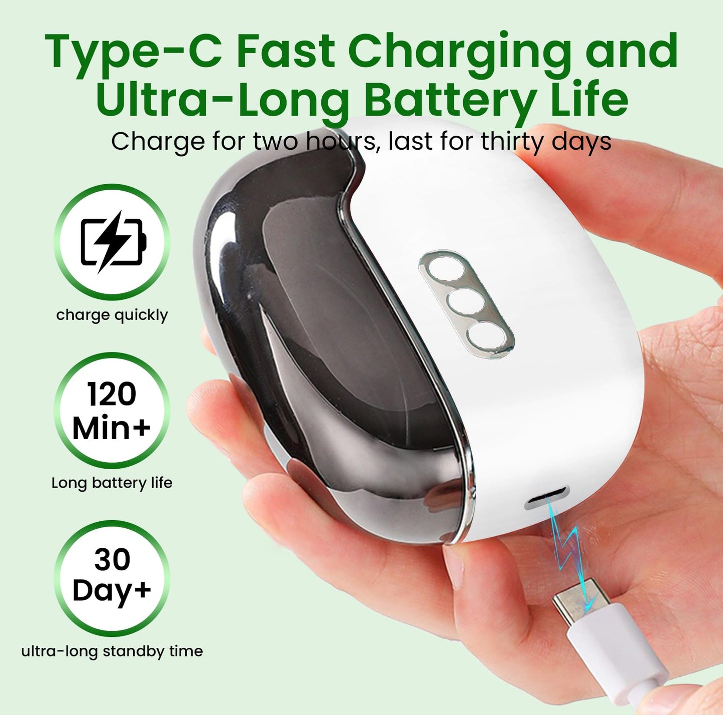 ESUOHYM Upgraded 3-in-1 Electric Nail Clipper with Collector & LED Light, Automatic Electric Fingernail Clippers for Women Man, Nail File Nail Trimmer for Baby Kids Adults Senior