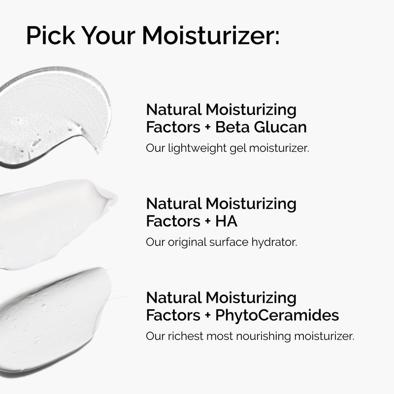 The Ordinary Natural Moisturizing Factors + Beta Glucan, Lightweight Gel Moisturizer for All-Day Hydration, 3.4 Fl Oz