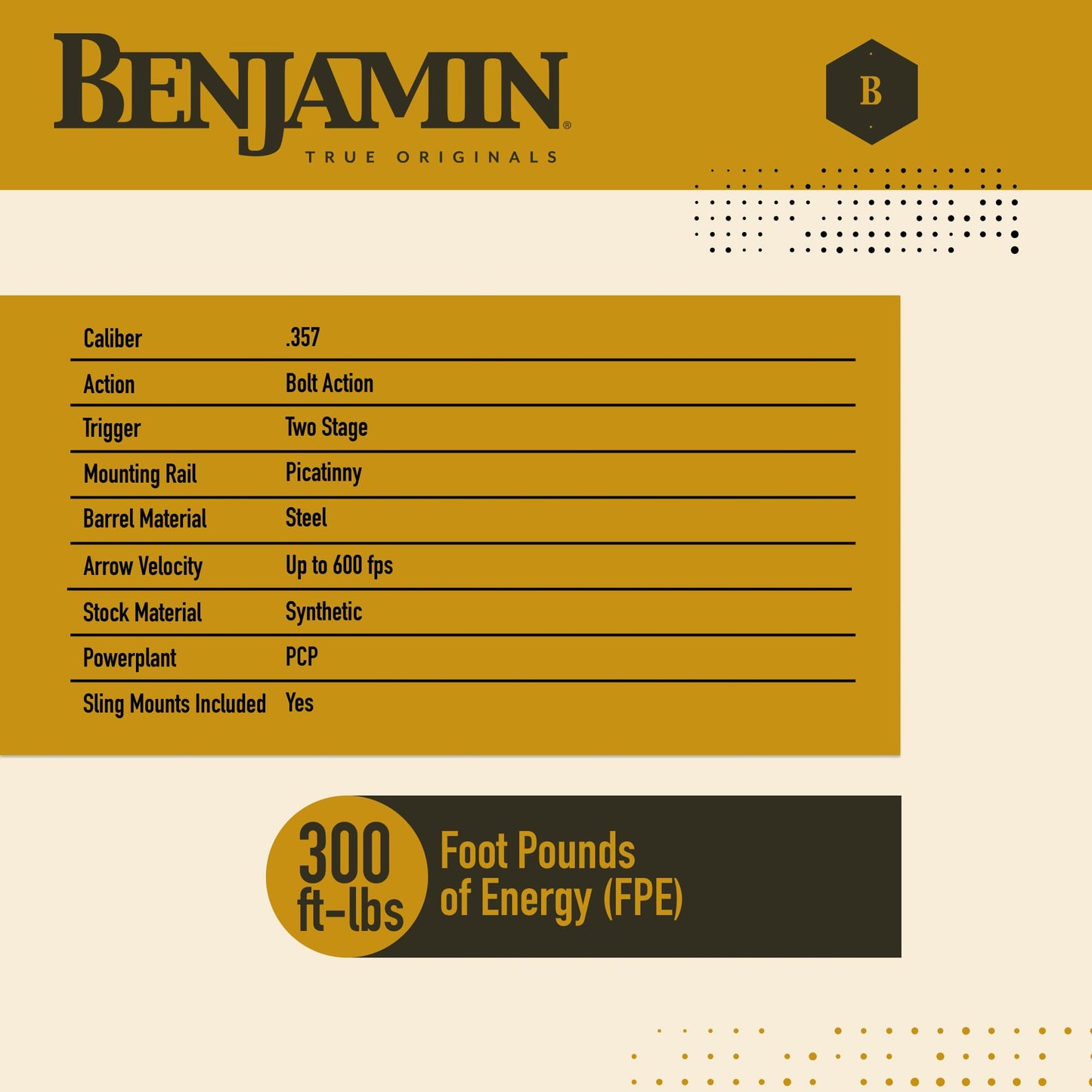 Benjamin BPABMX Airbow M600 Package