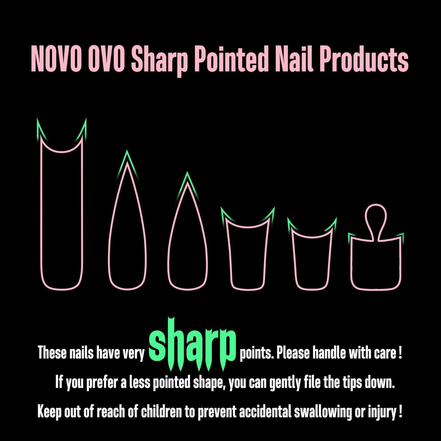 NOVO OVO Duck Nails Short with Moon Curve Light White French Tips BERRY PINK Full Cover for Press on Acrylic, Thick Flare Wide French Soft Gel Fake False Nail Extension x 15 Sizes 240 pcs