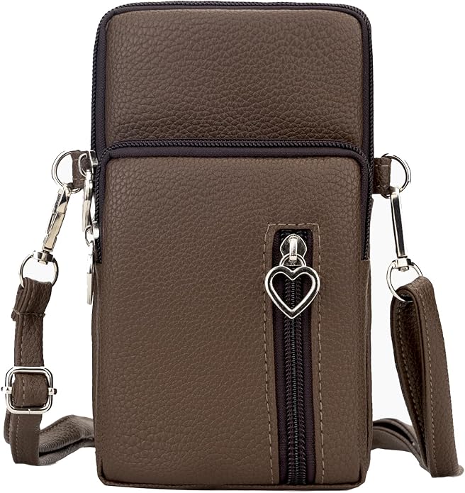 JANKS Small Crossbody Bag for Women - Mini Phone Purses with Crossbody Strap and Wallet - Nylon Arm Bag