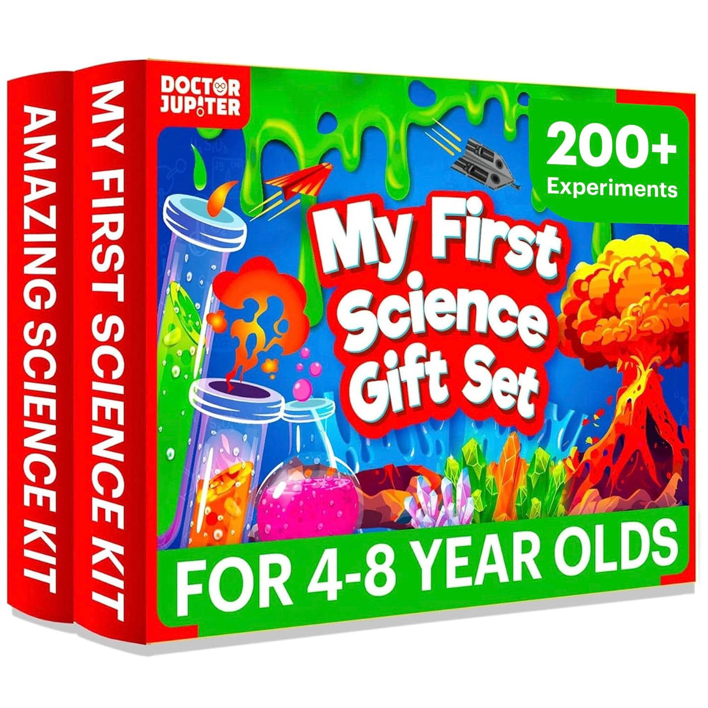 Doctor Jupiter My First Science Gift Set for Kids Ages 4+ | Set of My First Science Kit & Amazing Science Kit | Birthday Gift Ideas for 4-5-6-7-8 Year Old Boys & Girls | STEM Learning & Education Toys