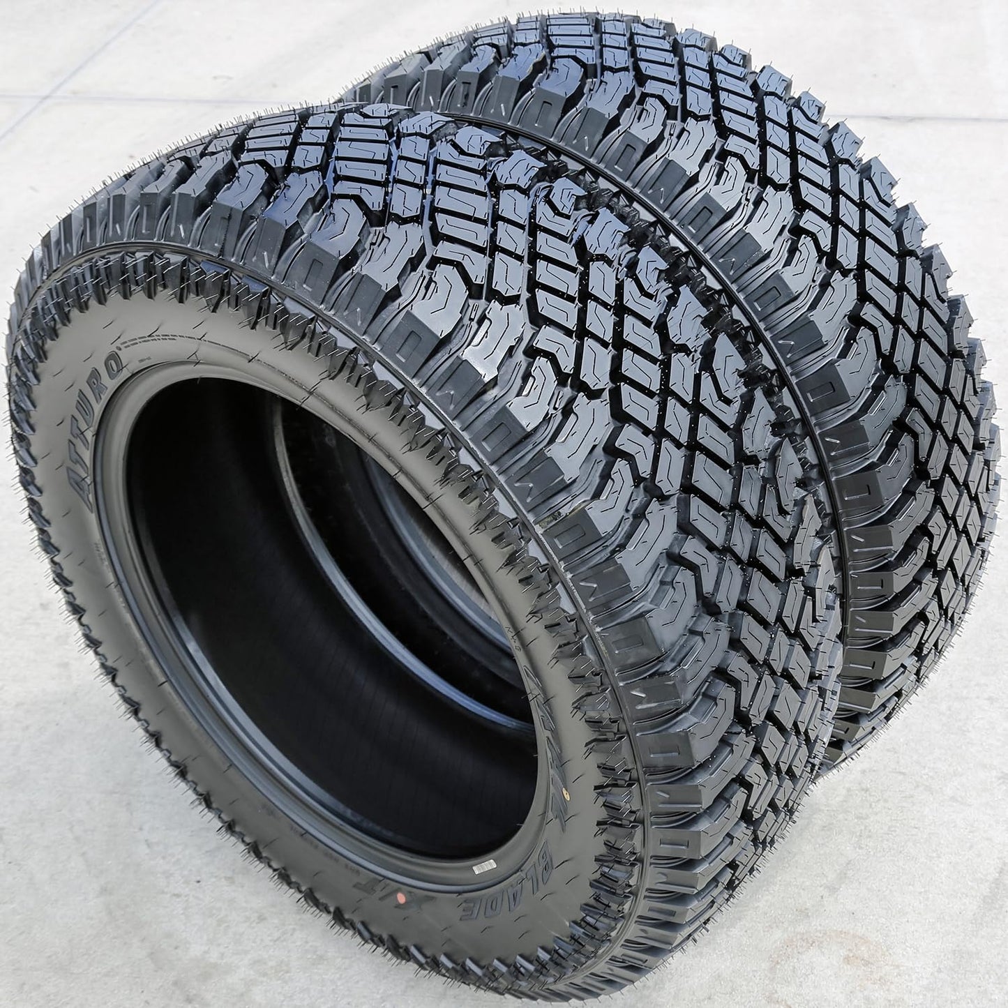 Atturo Trail Blade X/T Extreme Terrain Light Truck Radial Tire-LT265/60R20 265/60/20 265/60-20 121/118S Load Range E LRE 10-Ply (DC) BSW Black Side Wall