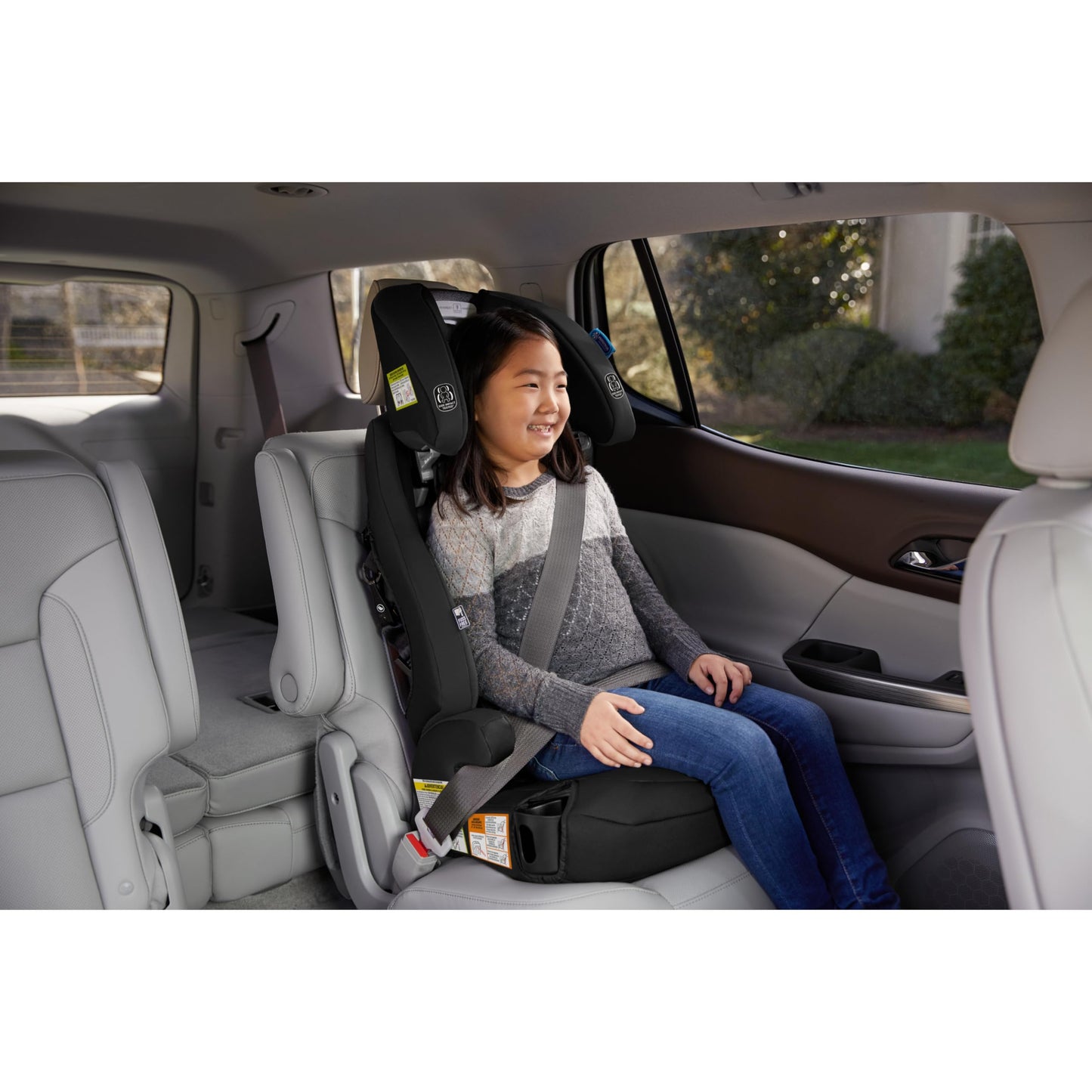 Graco Tranzitions 3-in-1 Harness Booster Car Seat, Forward Facing Car Seat, Highback, to Backless Booster, Proof