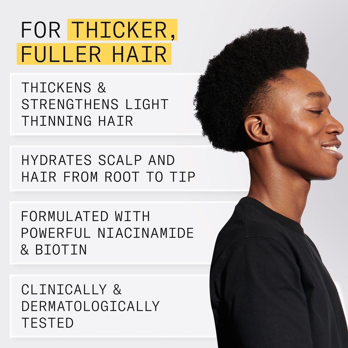 Nioxin Scalp + Hair Thickening System 1 Leave on Treatment | For Natural or Untreated Hair with Light Thinning | 6.8 Fl oz.