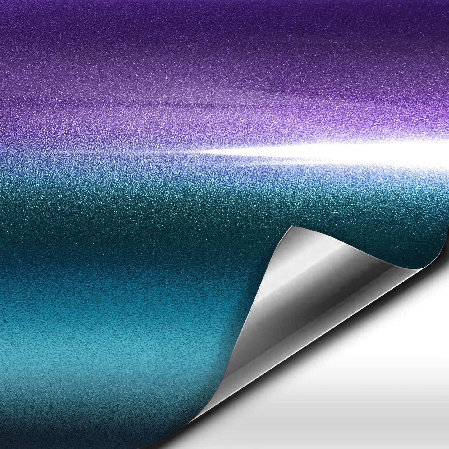 VViViD+ Gloss Metallic Chameleon Blue to Purple Color-Shift (100ft x 5ft) with Air Release