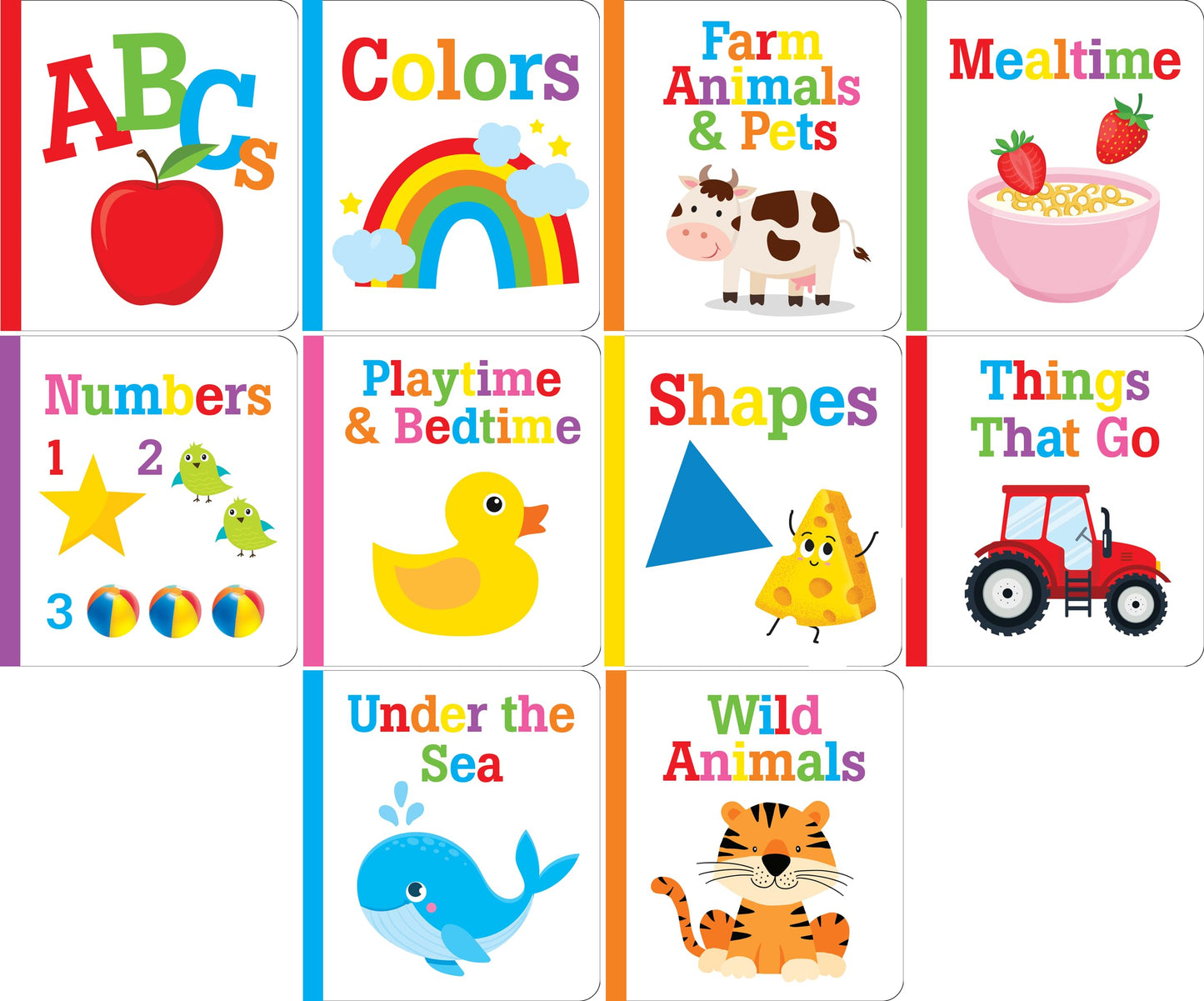 My Little Library of Board Books (10 Book Set in Slipcase)