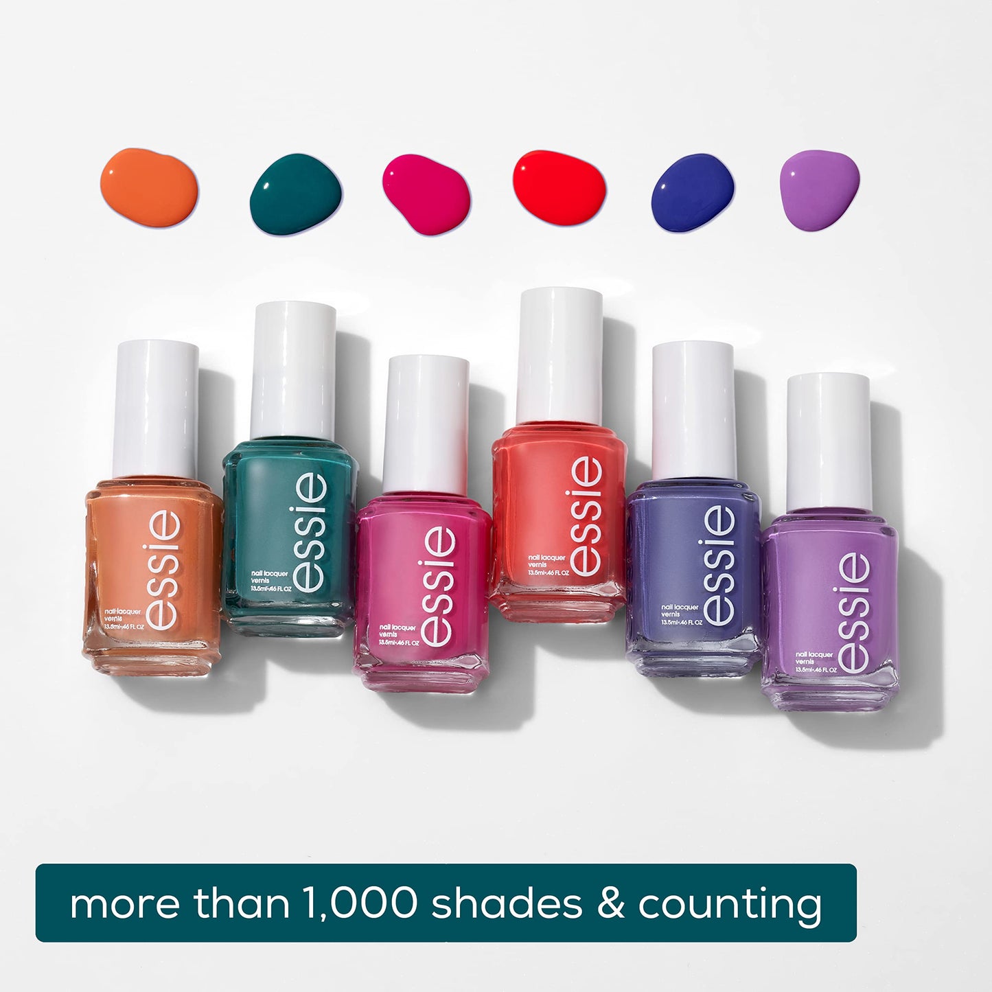 essie Nail Polish, Salon-Quality Muted Orange-Red Nail Polish, Ferris Of Them All, Vegan, Make No Concessions, 0.46 fl oz