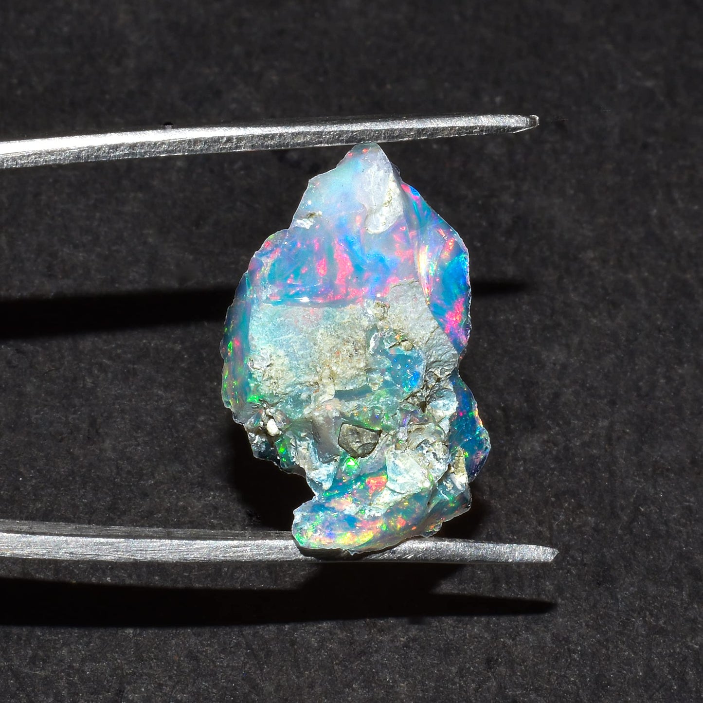 QNAVIC 30+ carats AA+ Natural Raw Ethiopian Fire Opal Rough Gemstone, Chakra Healing Crystal, Rough Crystals and Gemstone, October Birthstone Jewelry Making Supplies, DIY Gifts Art Crafts
