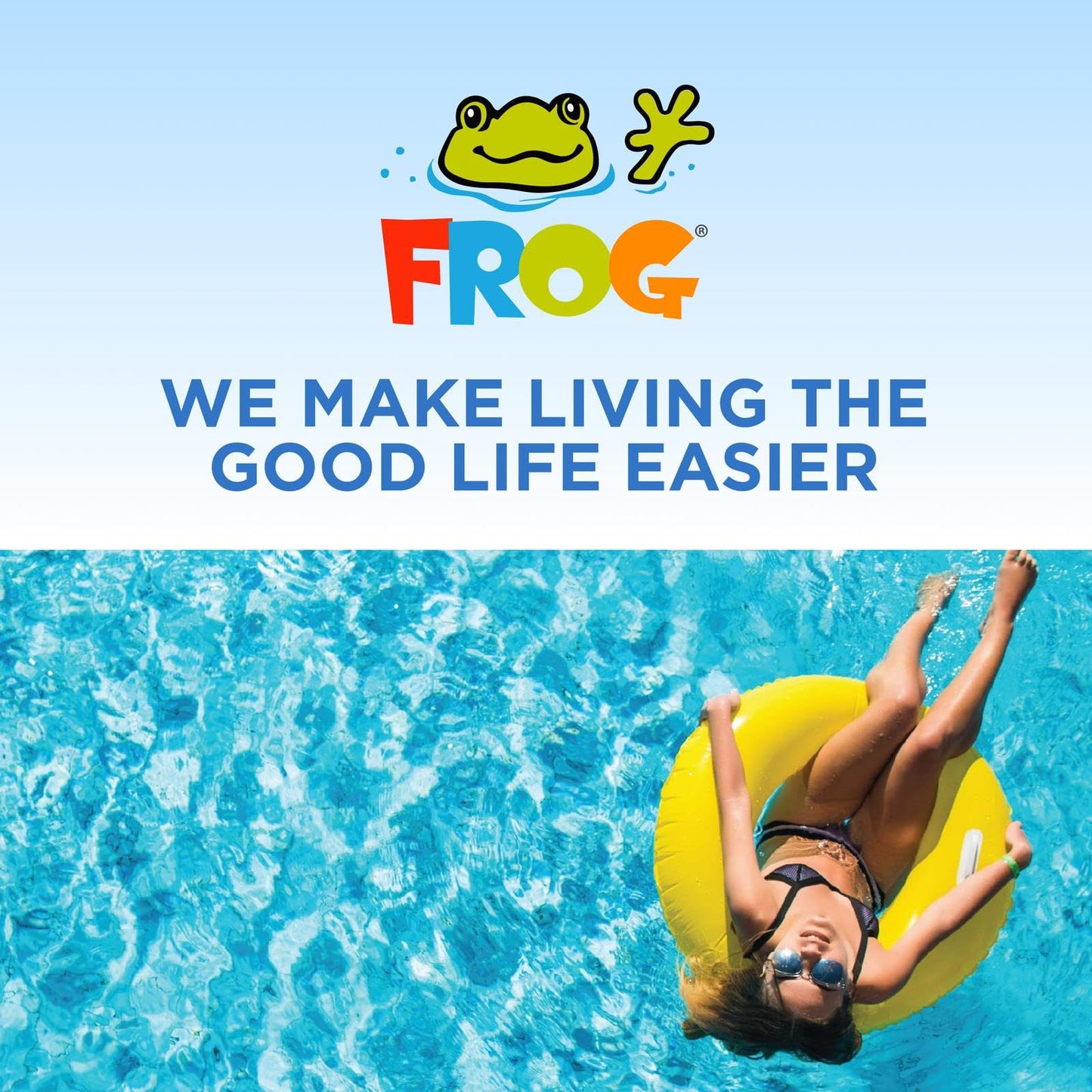 FROG 90-Day Goodbye Cloudy - Dry Formula Prevents Cloudy Water for In-Ground & Above-Ground Pools up to 30,0000 Gallons - Chemical Pool Maintenance & Treatment - 3 Pods