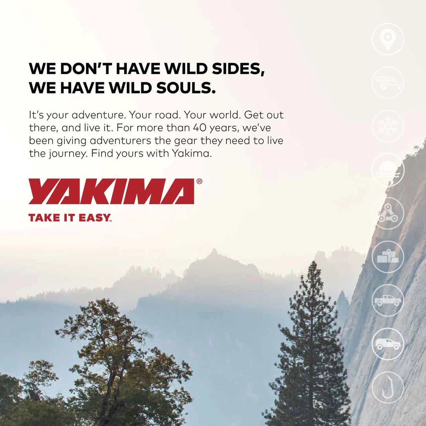 Yakima Universal BigCatch Kayak Fishing Boat Saddles, 150-Pound Load Capacity