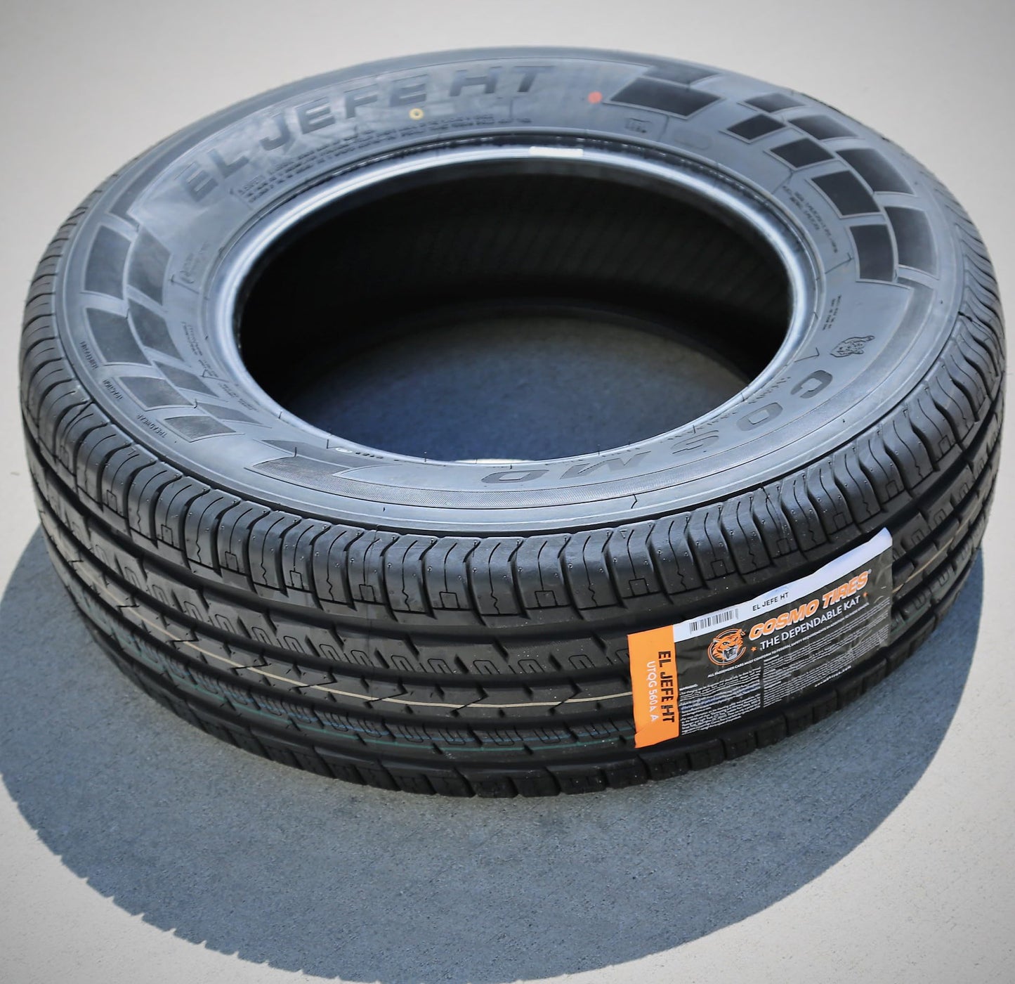 Cosmo Tires El Jefe HT All-Season Truck/SUV Highway Radial Tire-275/55R20 275/55/20 275/55-20 117V Load Range XL 4-Ply BSW Black Side Wall UTQG 560AA