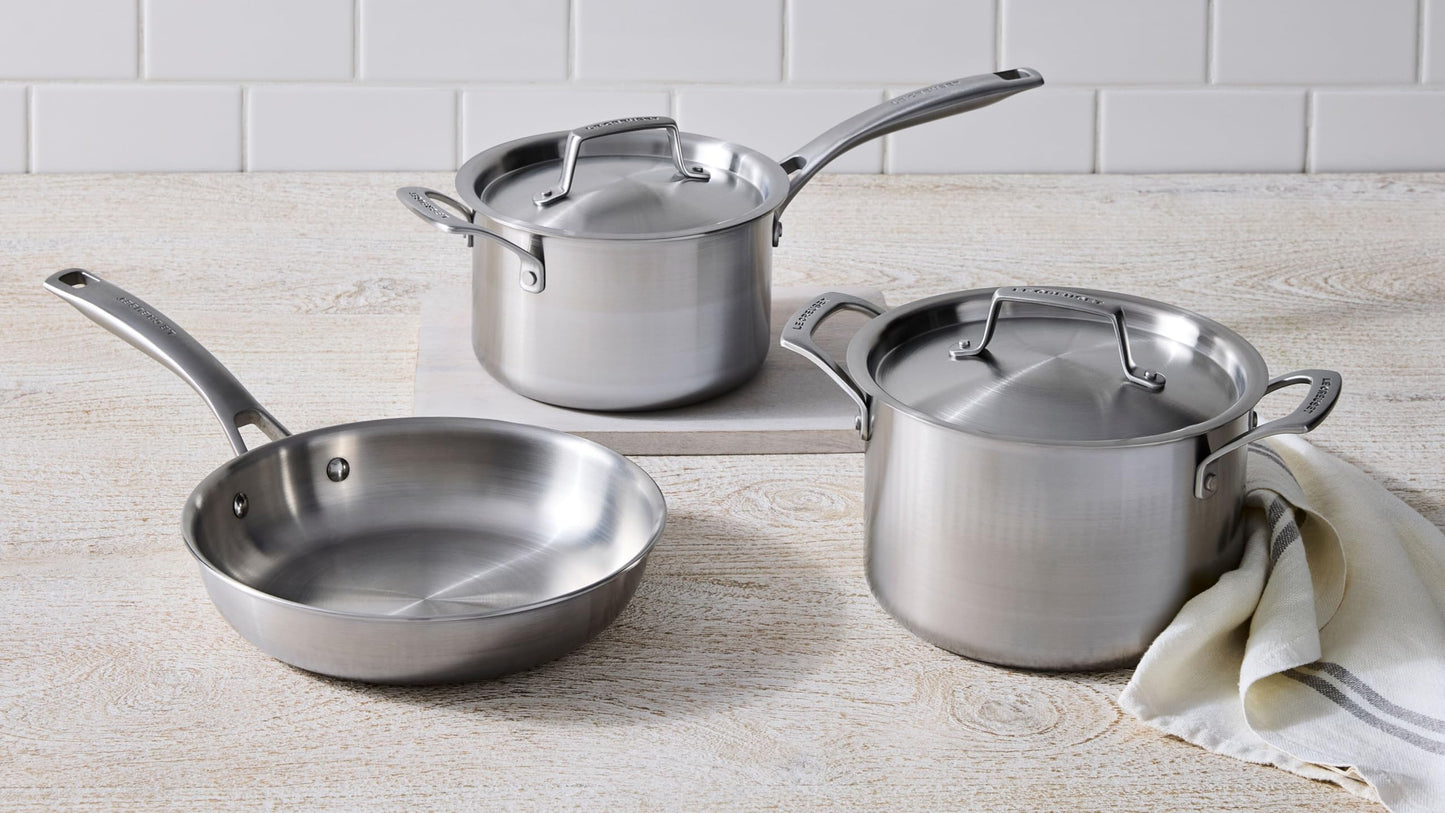 Le Creuset Stainless Steel Essential 5-Piece Set