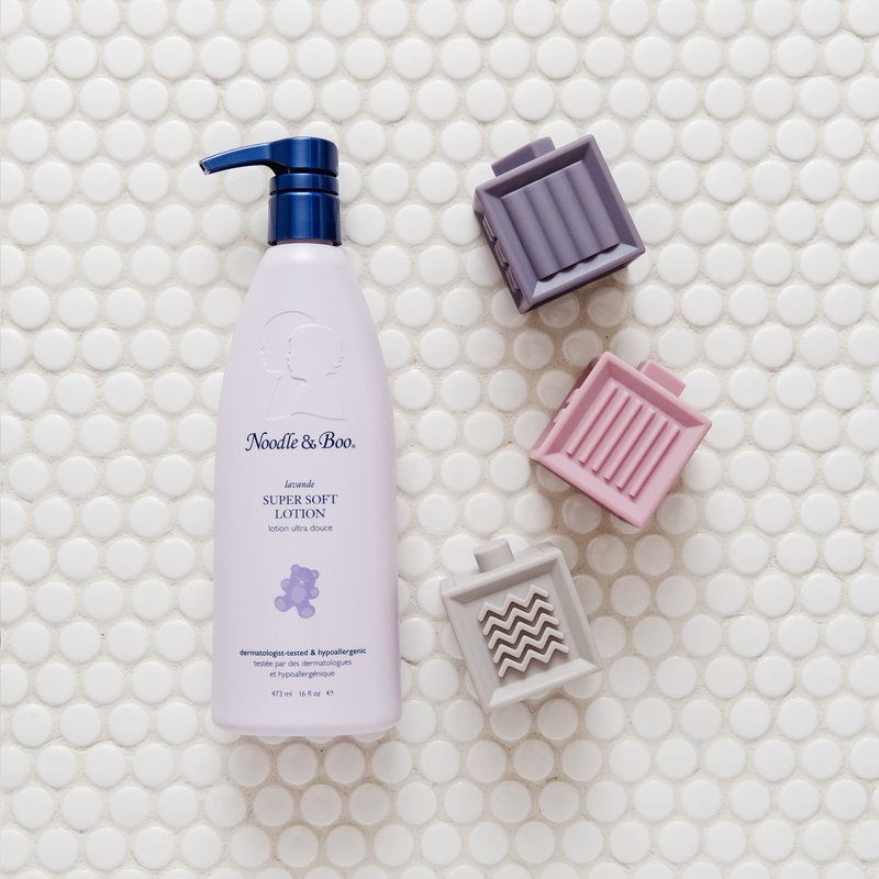 Noodle & Boo Lavender Super Soft Moisturizing Lotion for Daily Newborn And Baby Care, 16 fl. oz