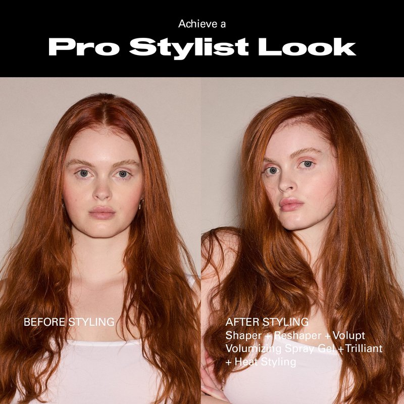 Sebastian Professional Styling Trilliant Spray | Thermal Heat Protection Hair Styling Spray | Adds Body & Shine with Light Conditioning | 5.07 fl oz | Packaging May Vary