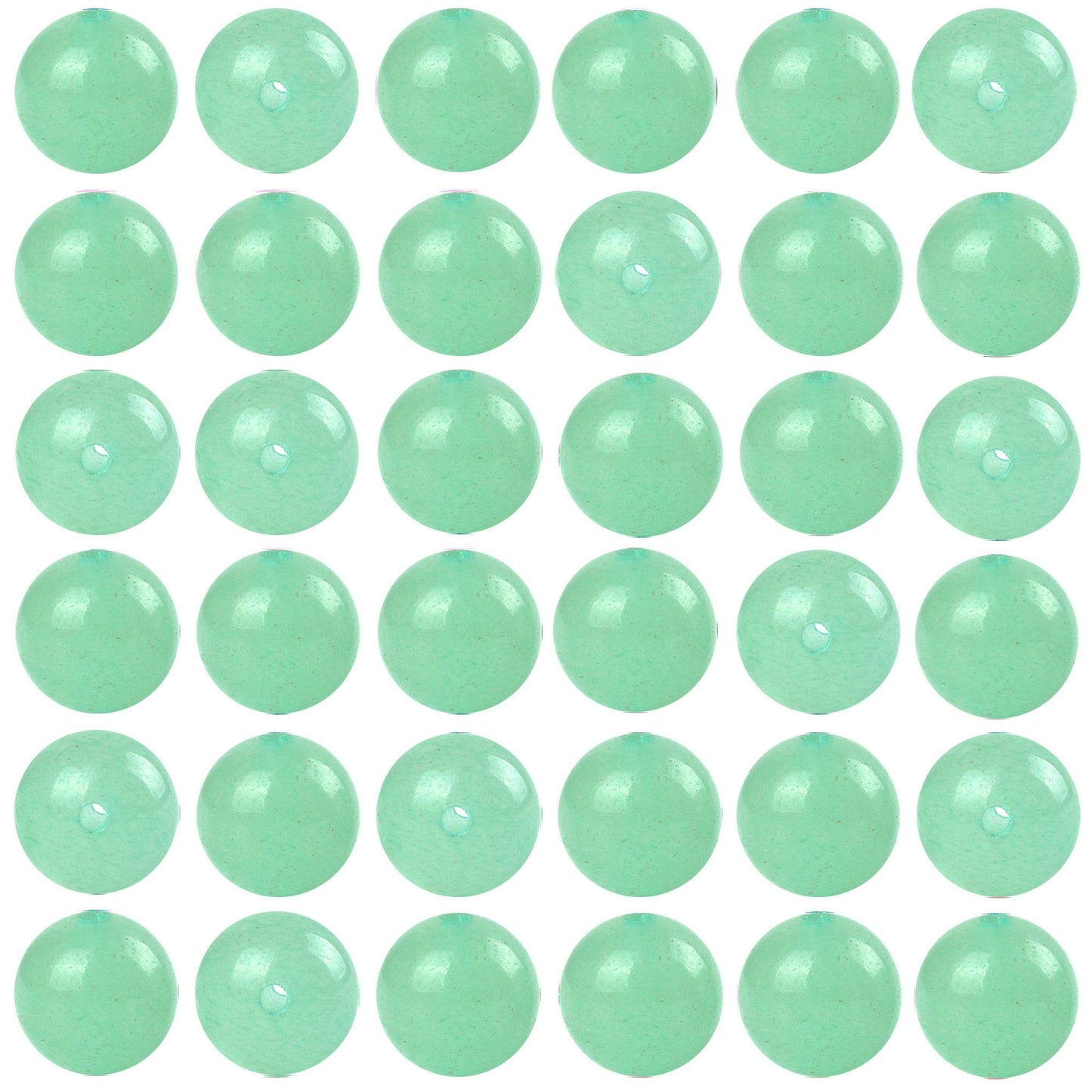 Natural Stone Beads 100pcs 8mm Green Aventurine Round Genuine Real Stone Beading Loose Gemstone DIY Charm Smooth Beads for Bracelet Necklace Earrings Jewelry Making (Green Aventurine, 8mm)