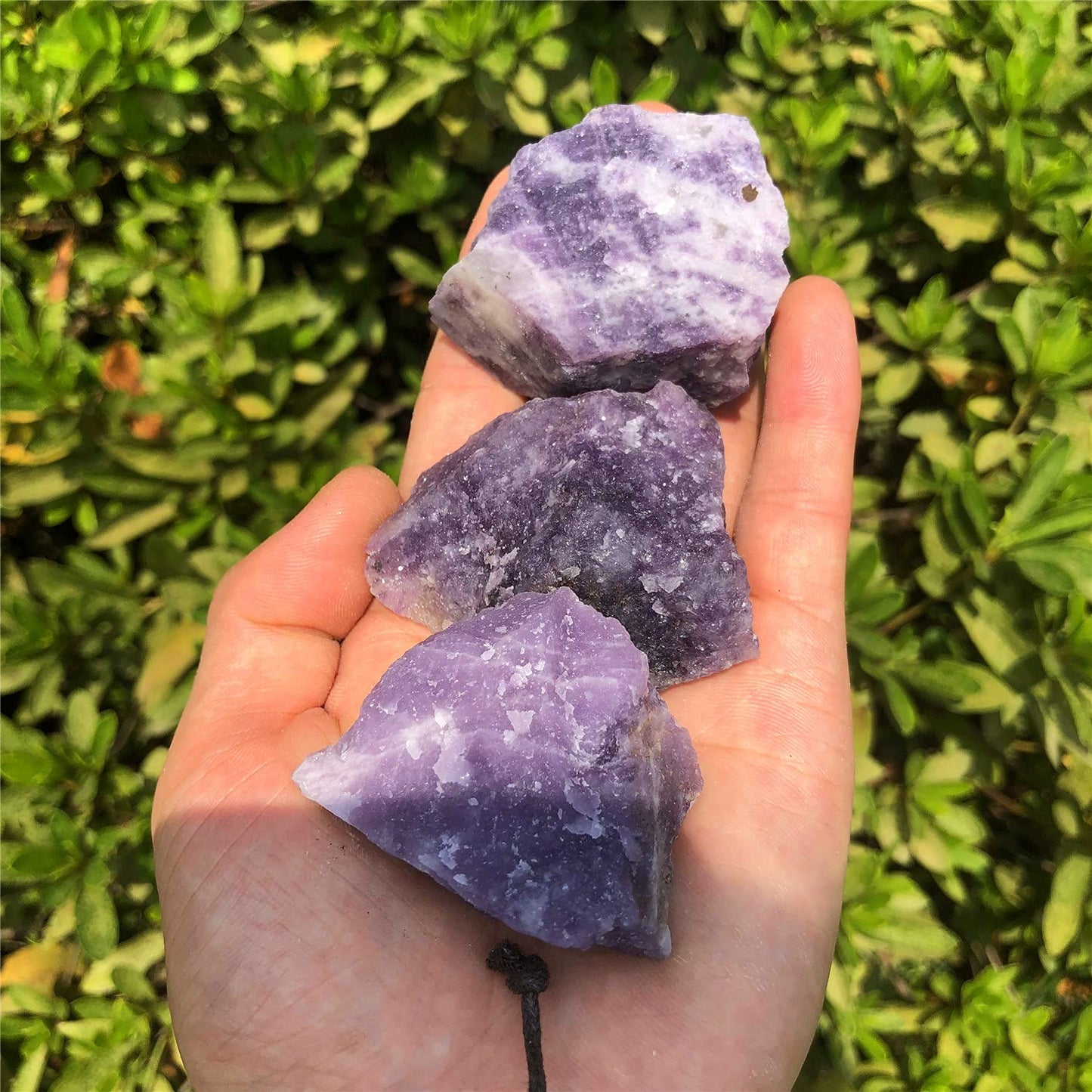 Zenkeeper 1 Lb Large Rough Purple Mica Stone Raw Lepidolite Crystal Stone Natural Purple Crystal Stone Mineral Specimen Gemstone Healing Crystals and Stones