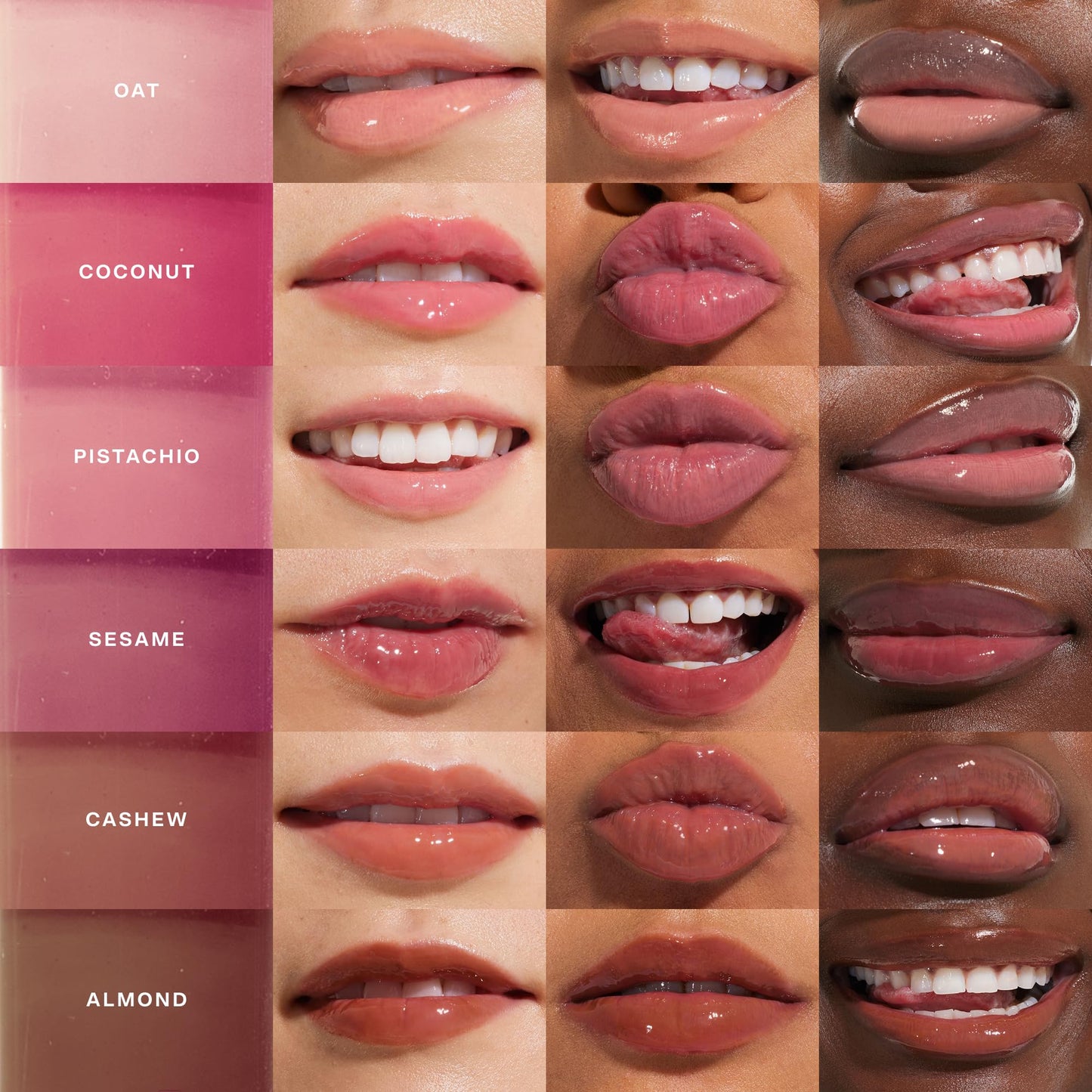 Tower 28 ShineOn Lip Gloss Jelly - Hydrating Tinted Lip Balm + Milky Gloss for Sensitive Lips - Non-Sticky + High-Shine Jelly Formula with Nourishing Oil Blend - Oat - Peachy Pink (0.13)