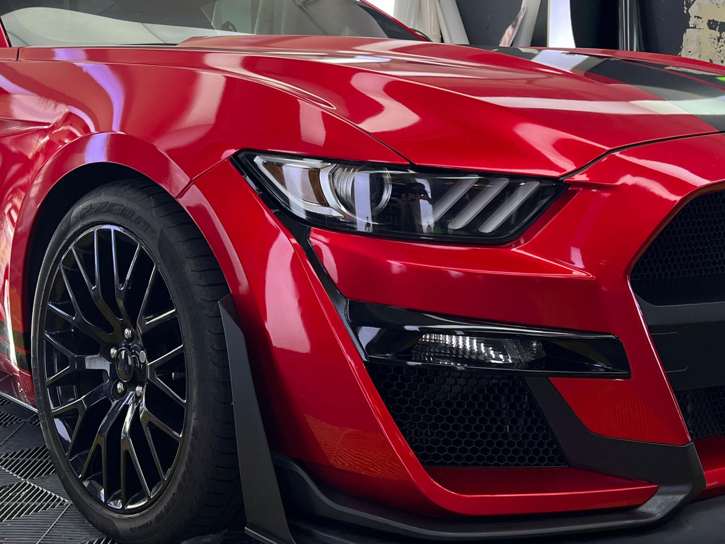 VViViD+ Ultra Gloss Metallic Candy Red Vinyl Car Wrap Premium Paint Replacement Film Roll with Nano Air Release Technology (50ft x 5ft)