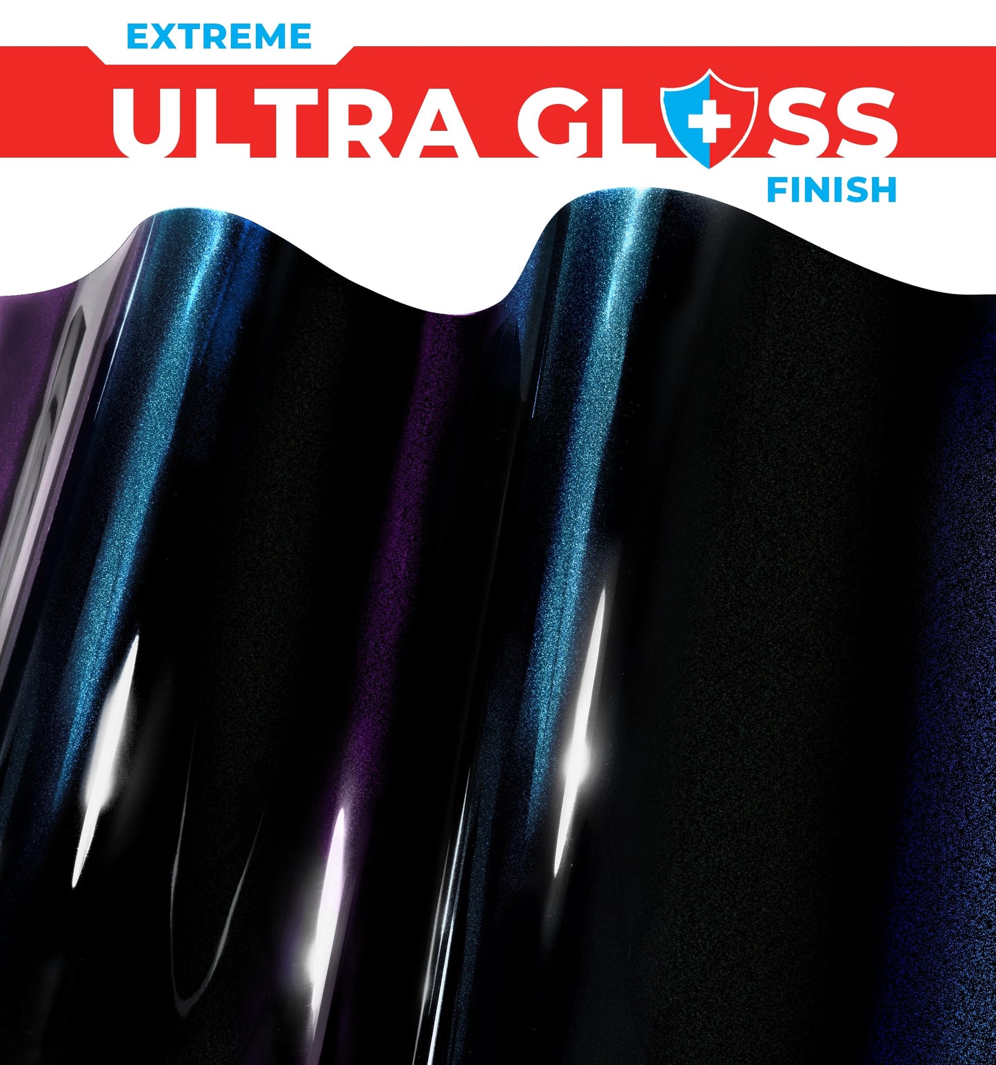 ColorFusion PPF by VViViD, Gloss Cosmic Blue Dry Apply PPF Vinyl Car Wrap Roll 6ft x 5ft