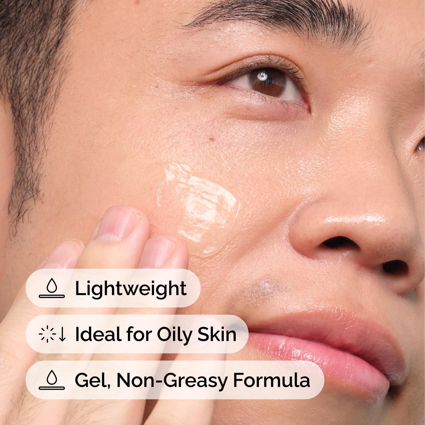 The Ordinary Natural Moisturizing Factors + Beta Glucan, Lightweight Gel Moisturizer for All-Day Hydration, Travel Size, 1 Fl Oz