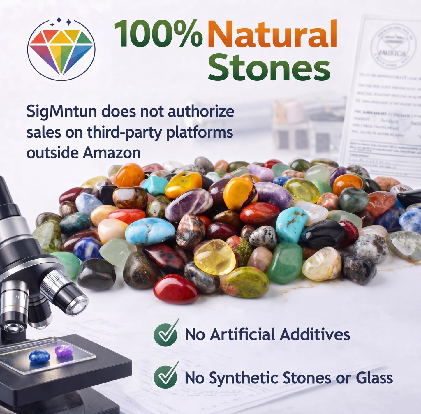SigMntun Polished Aventurine Crystal Set, 0.4", 128 Pcs - Handpicked Tumbled Stones and Crystals Bulk for Healing, Reiki, Meditation, Witchcraft and Home Decor