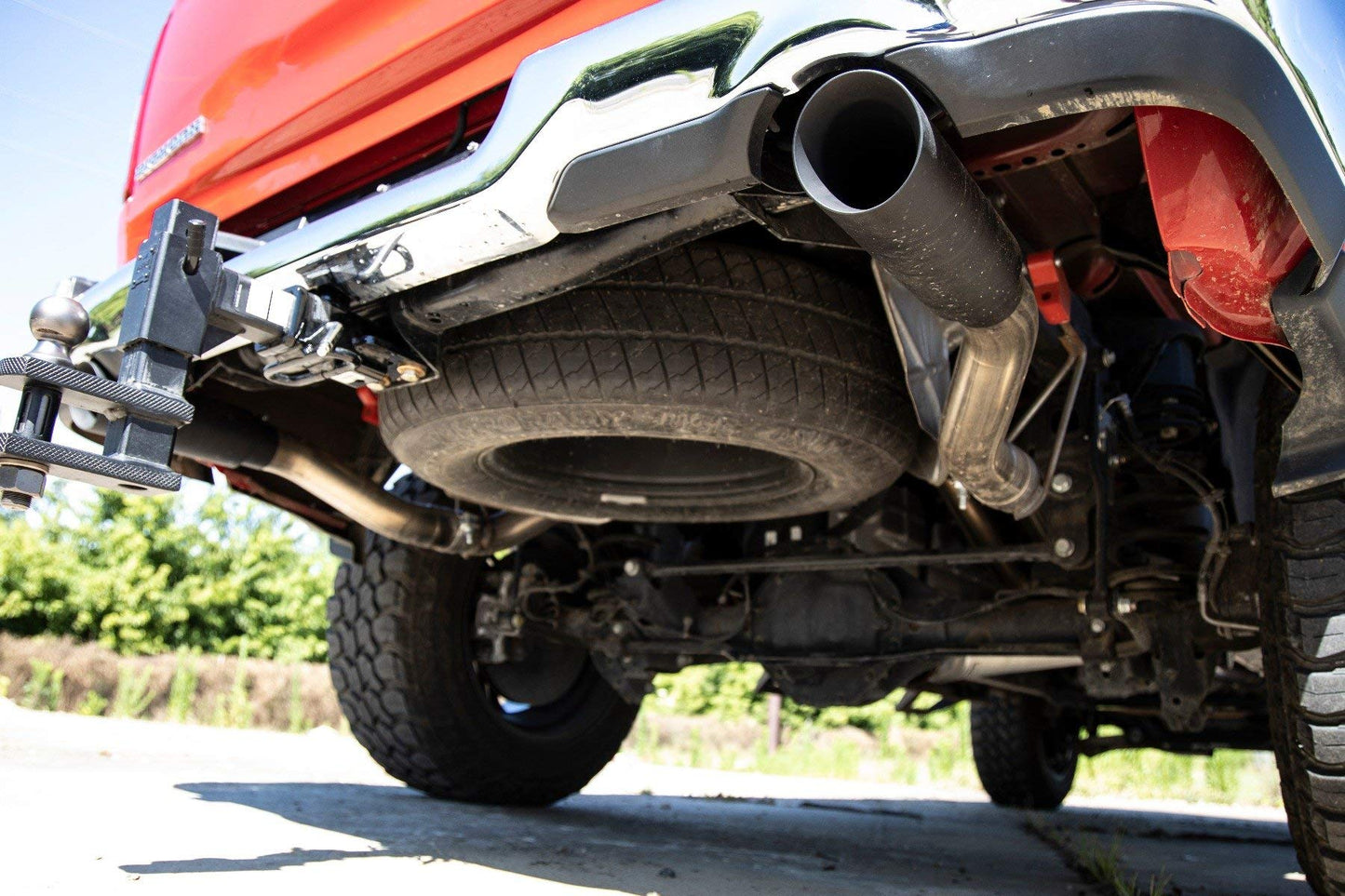 Rough Country Dual Cat-Back Exhaust for 19-24 Ram 1500 2WD/4WD | 5.7L - 96013