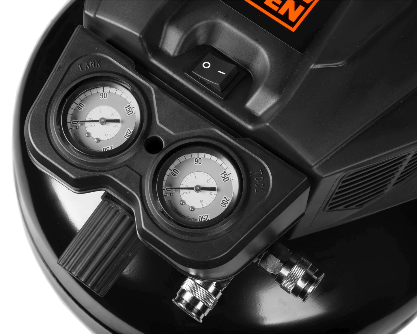 WEN Air Compressor, 6-Gallon, Oil-Free, Pancake Style (AP6092)