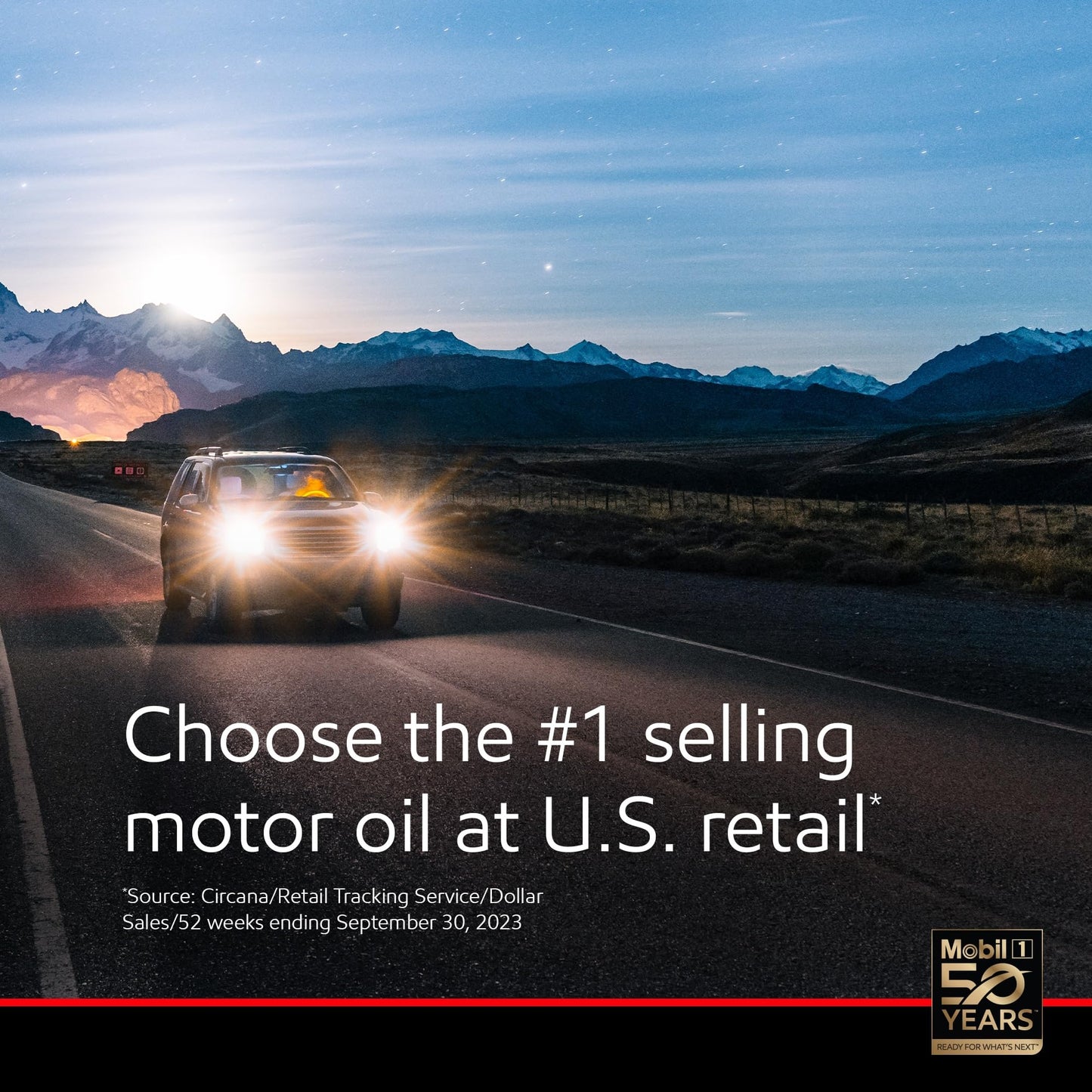 Mobil 1 High Mileage Full Synthetic Motor Oil 0W-20, 5 Quart